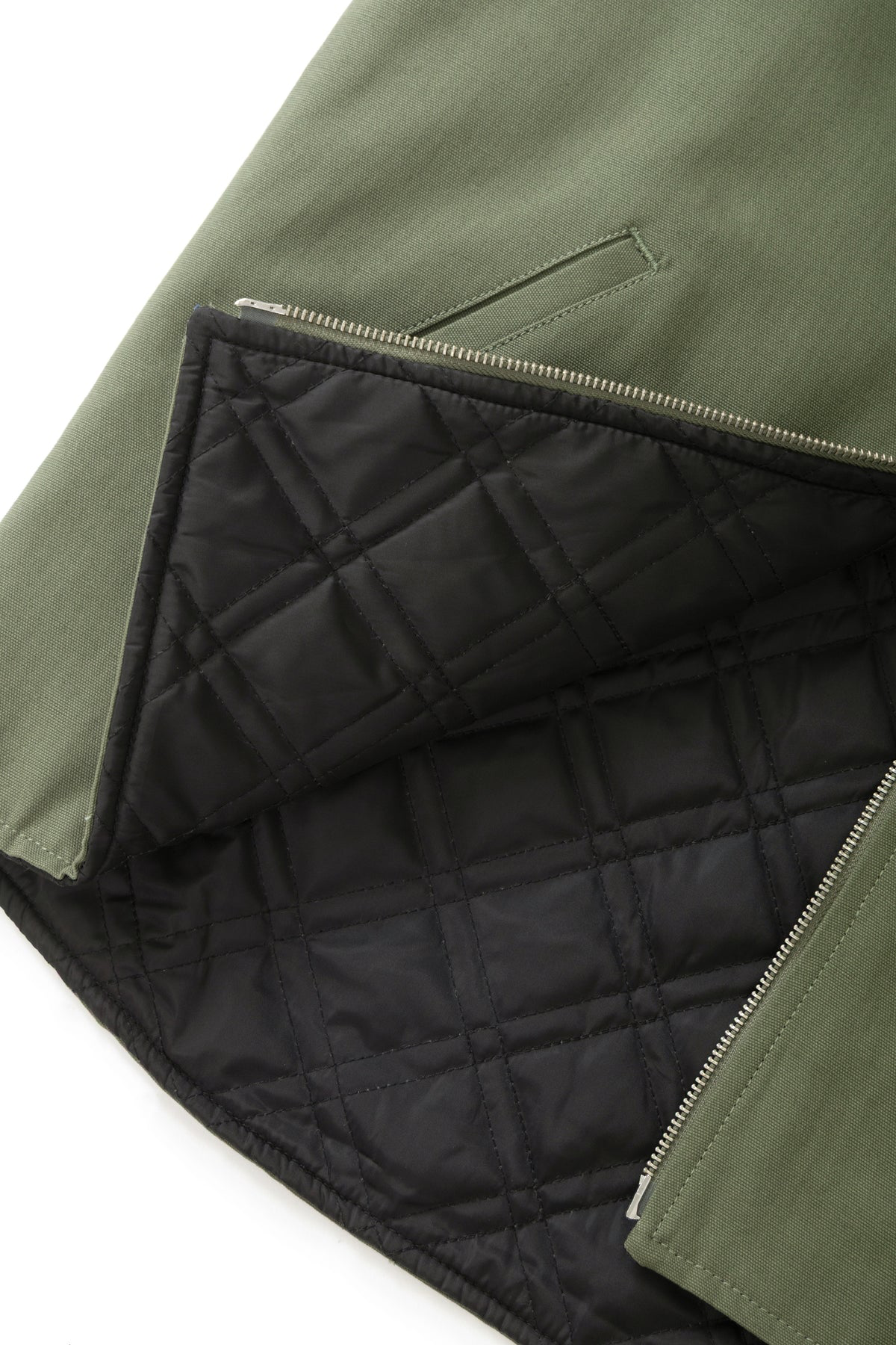 Service Works - Padded Work Vest Jacket in Olive