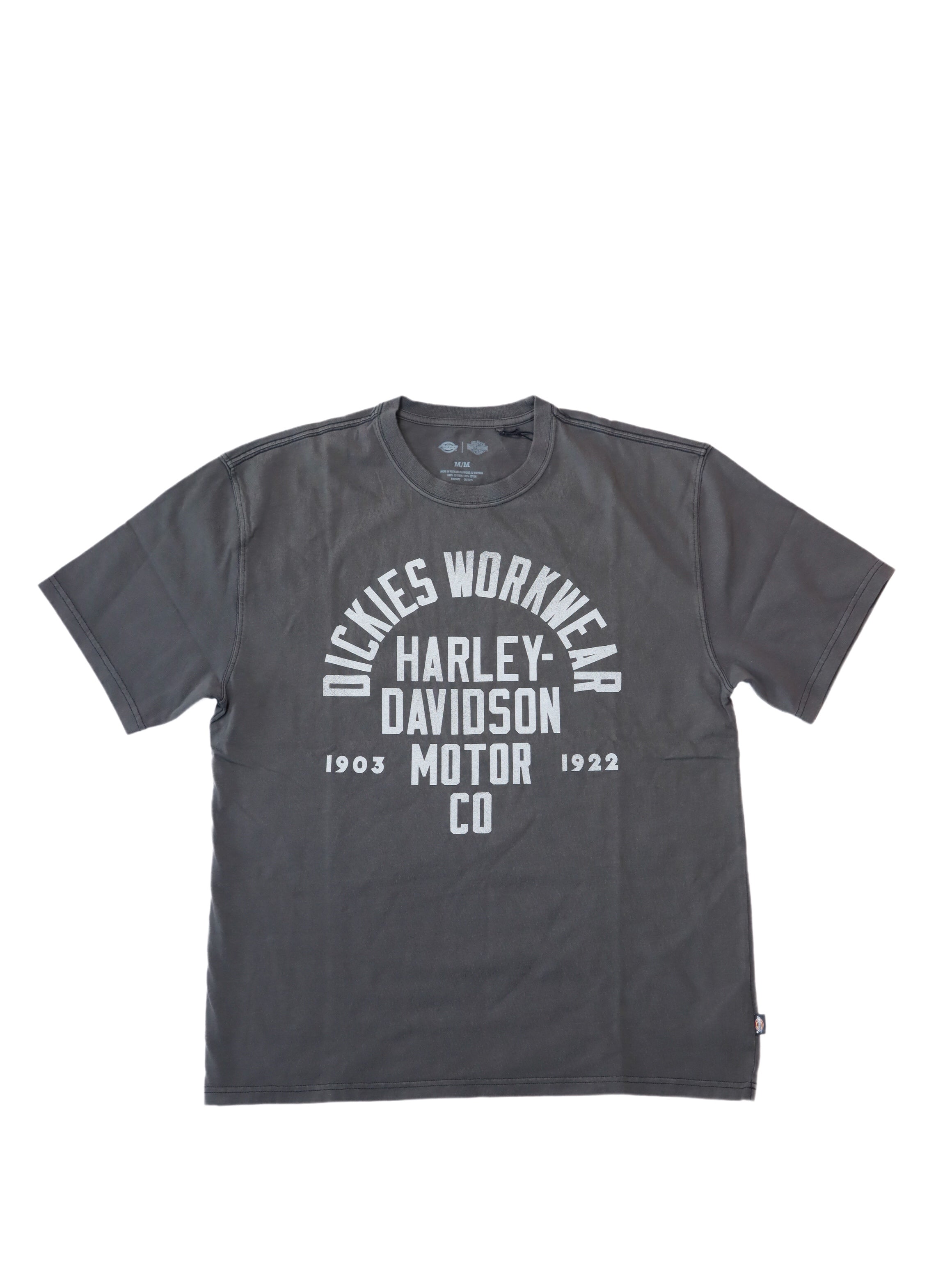 Dickies® x Harley-Davidson® Tシャツ 未使用品 Dickies x Harley-Davidson - Faded Black Tee