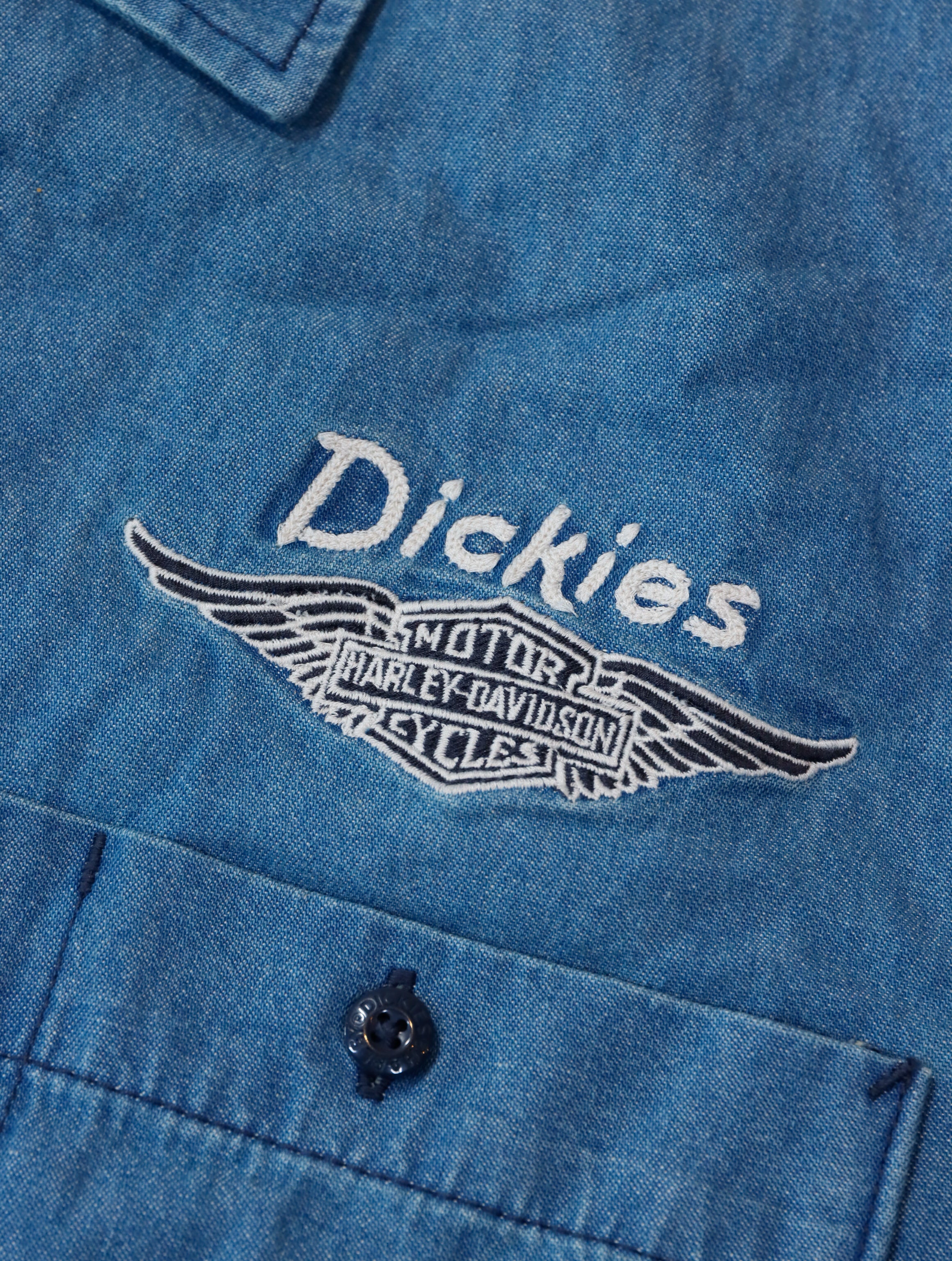 Dickies x Harley-Davidson - Denim Shirt Short Sleeve