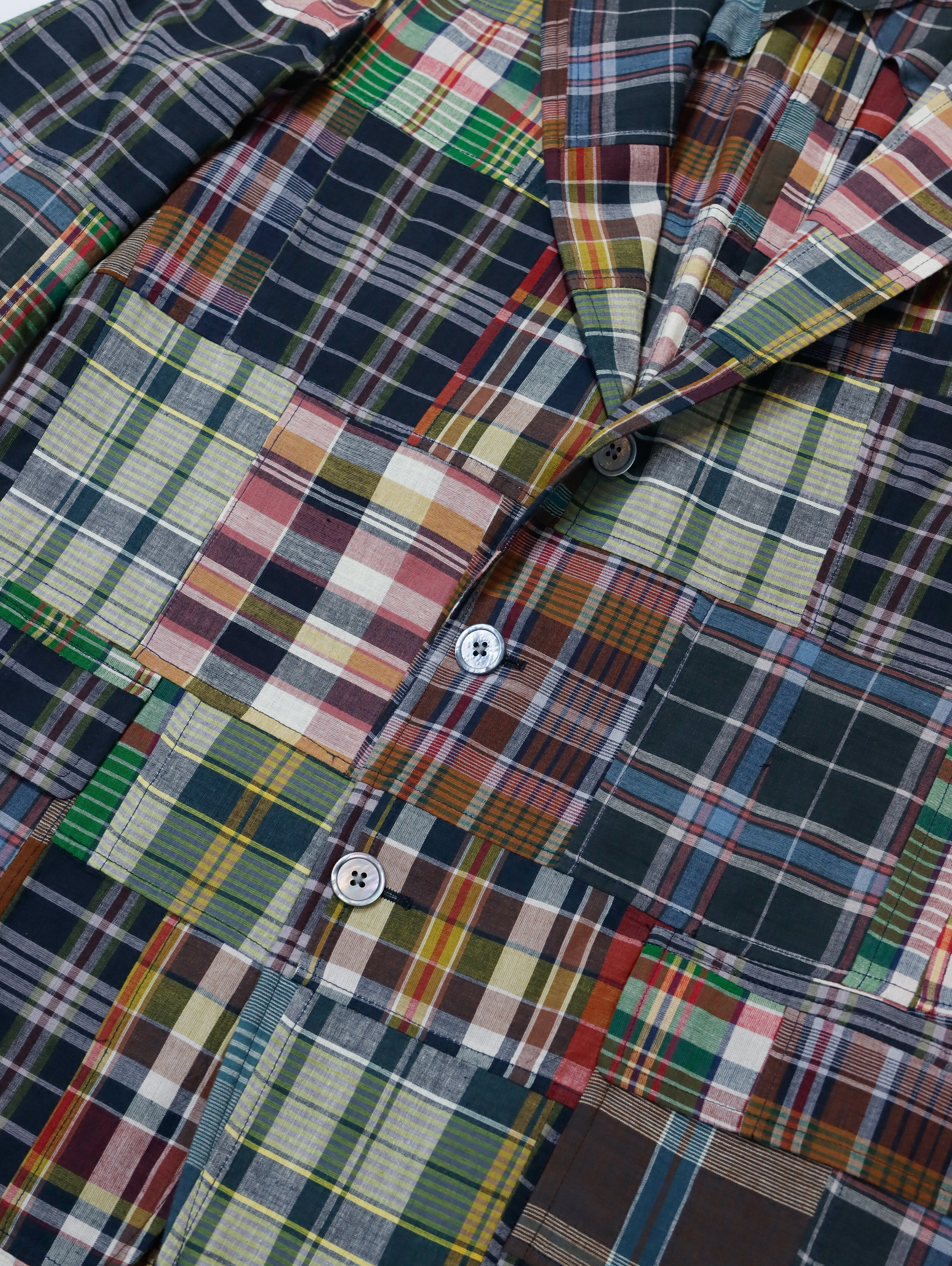 Polo Ralph Lauren - Bleeding Madras Patchwork 'Polo Soft' Jacket