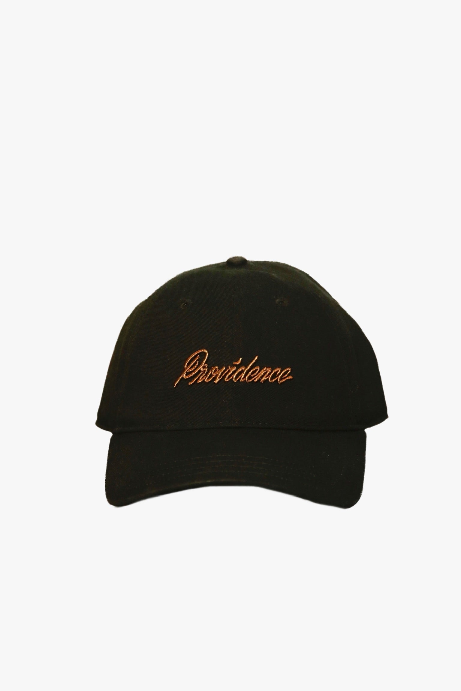 Providence - Embroidered Shop Cap in Black