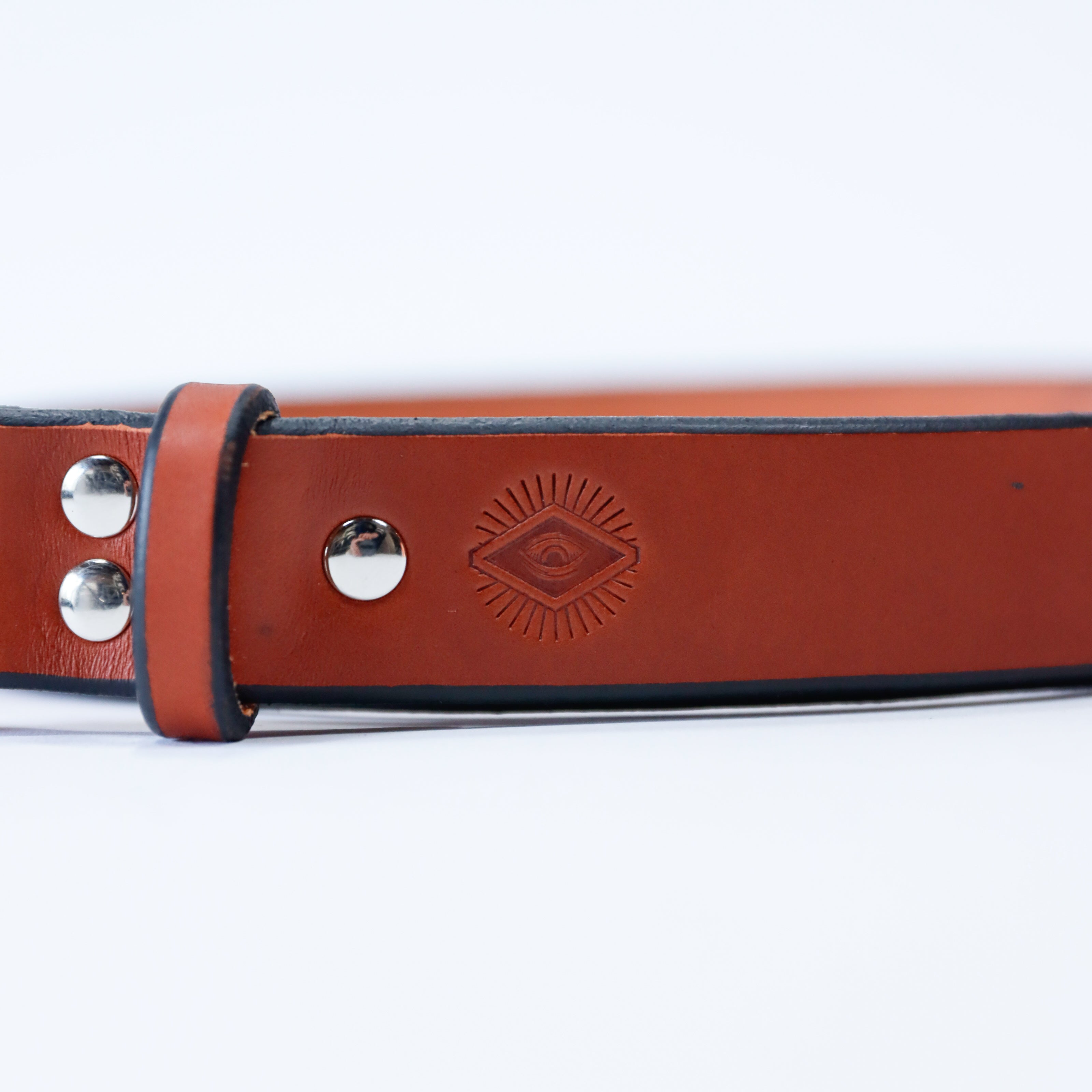 Providence - Formal Leather Belt in Copper