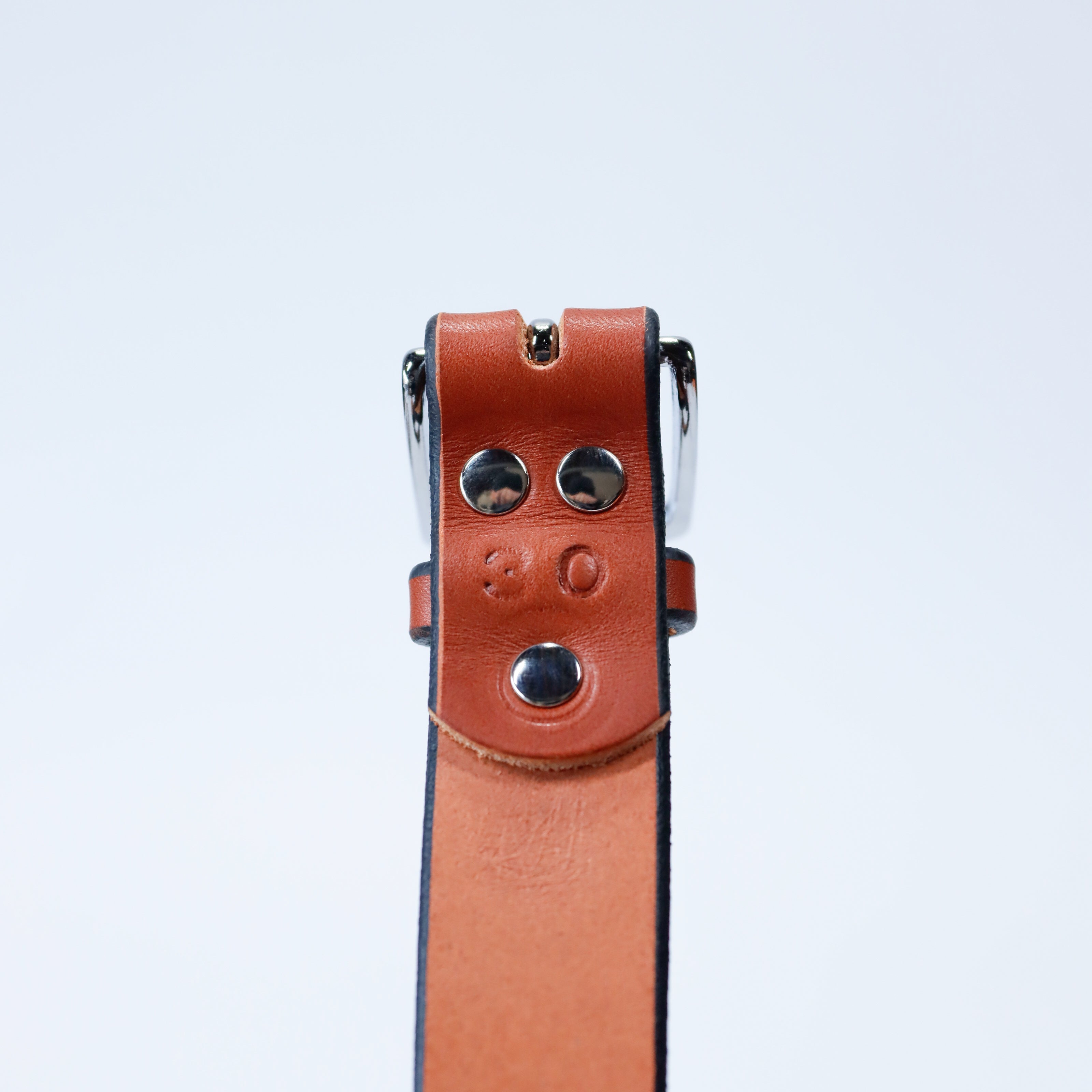 Providence - Formal Leather Belt in Copper