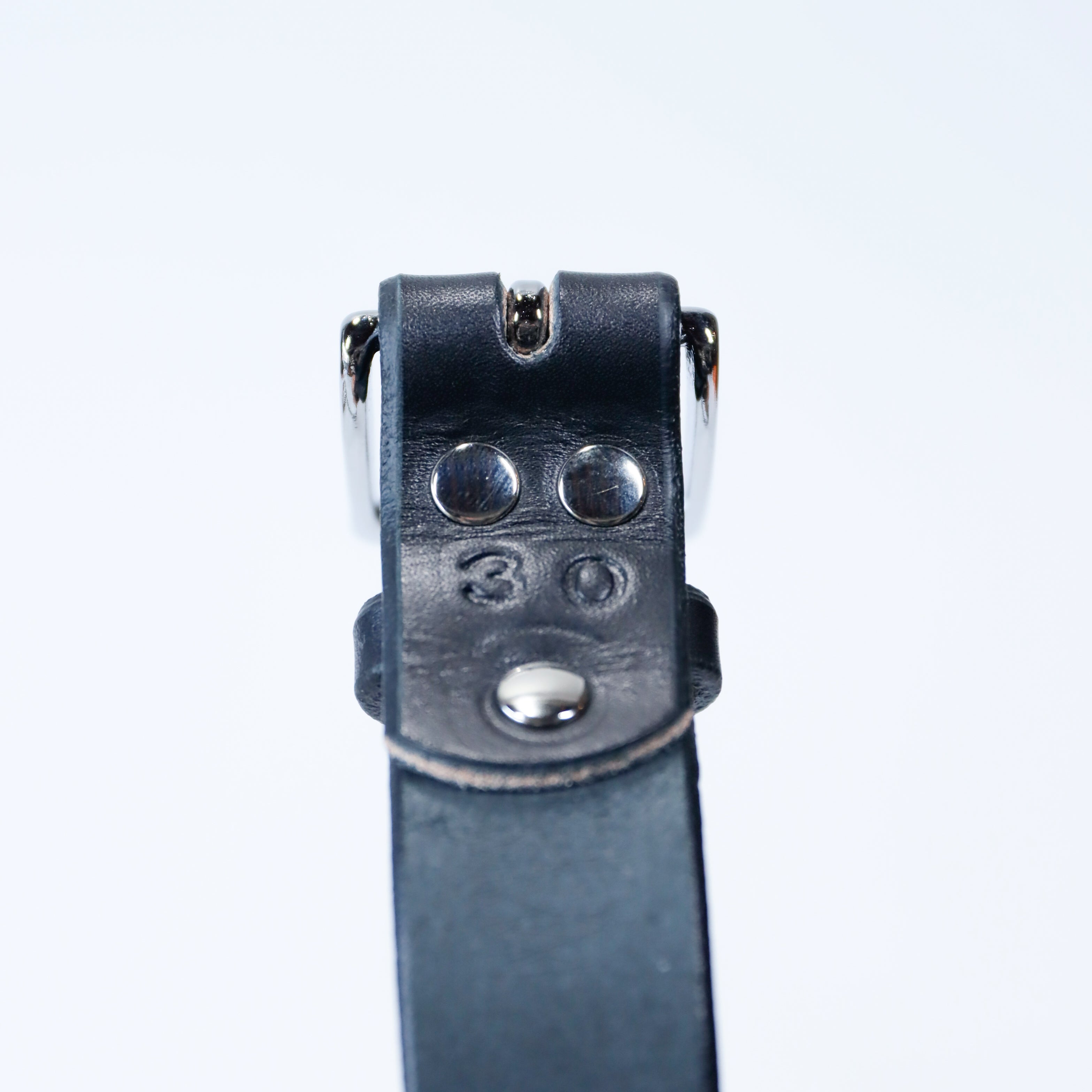 Providence - Formal Leather Belt in Black