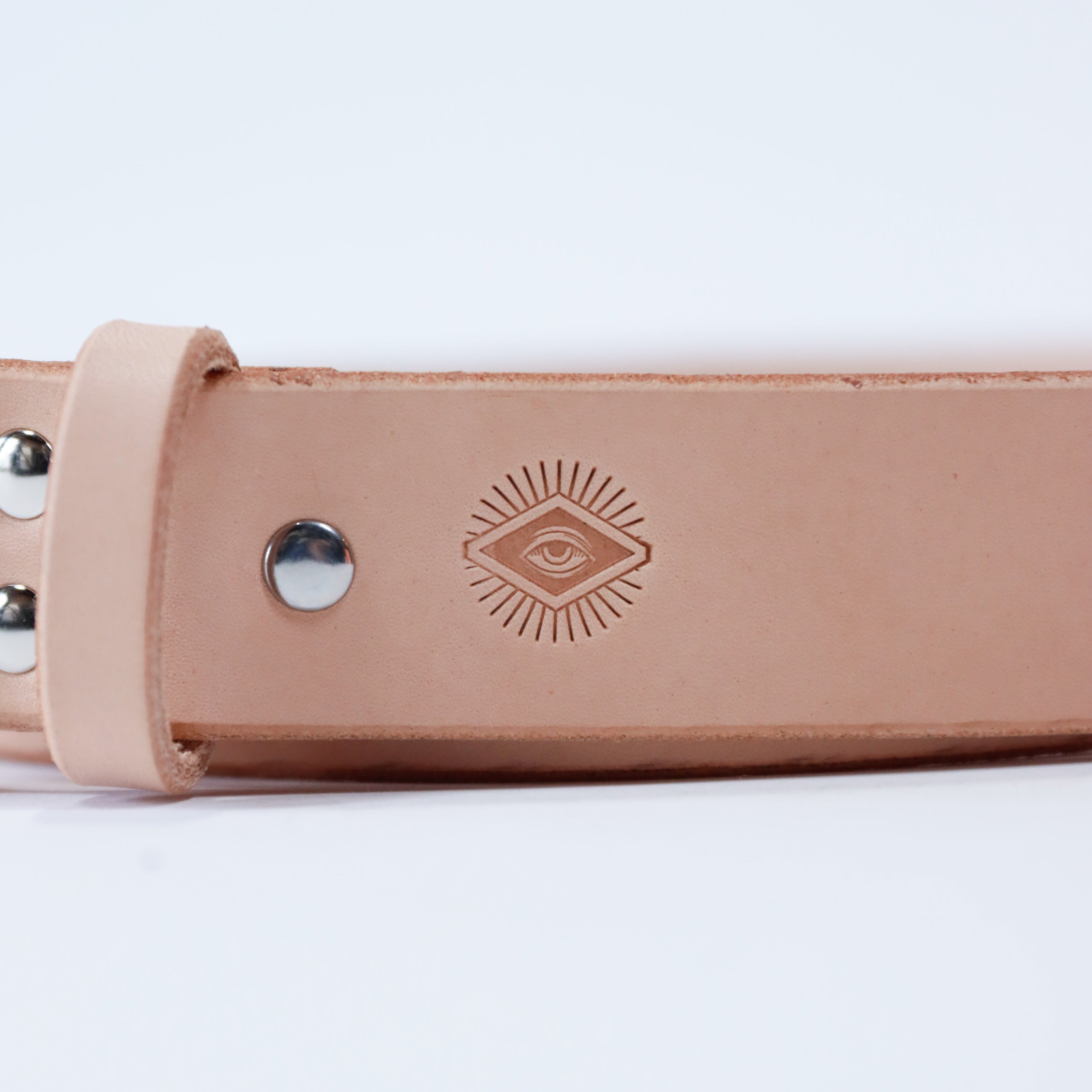 Providence - Natural Veg Tan Leather Belt