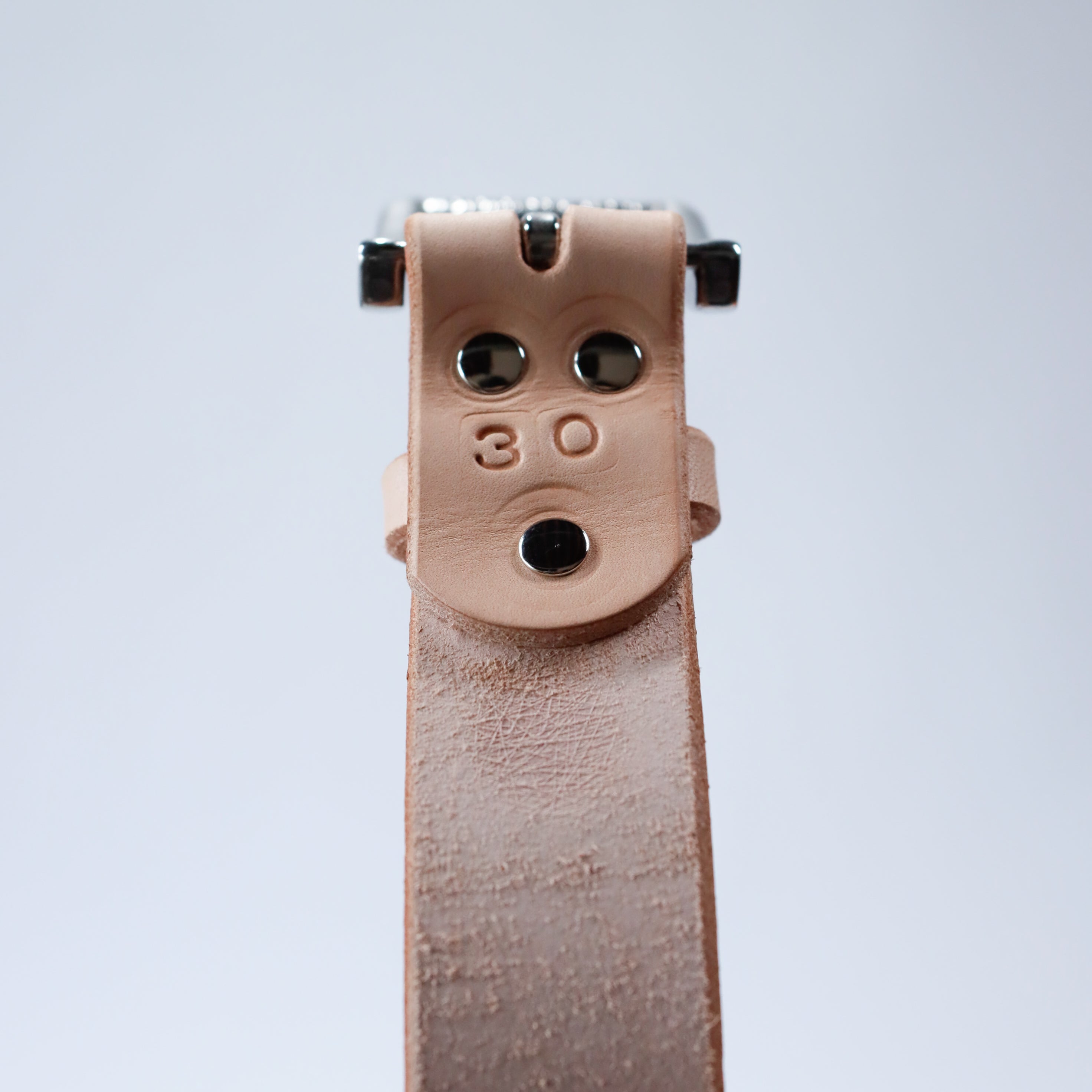 Providence - Natural Veg Tan Leather Belt