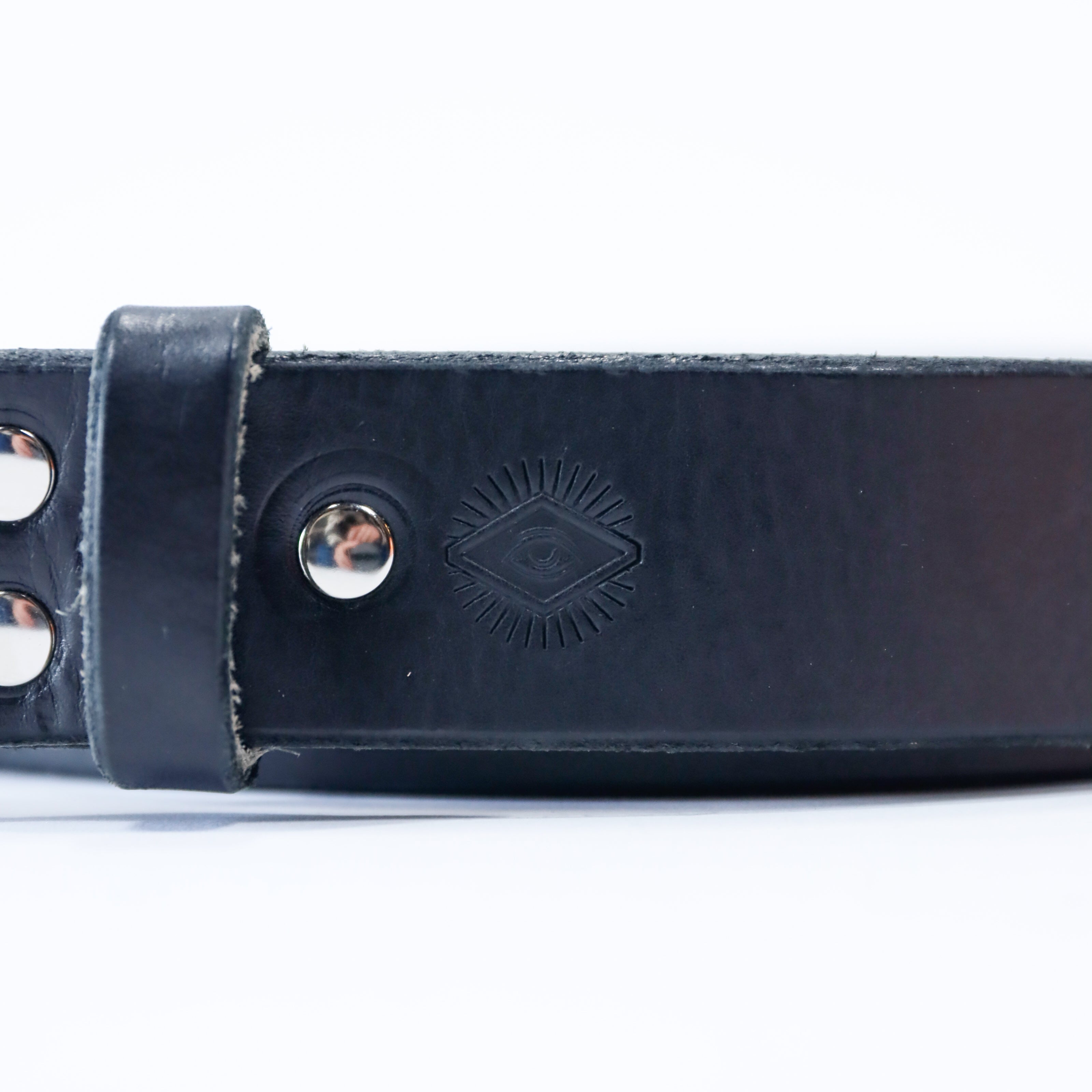 Providence - Casual Leather Belt in Black