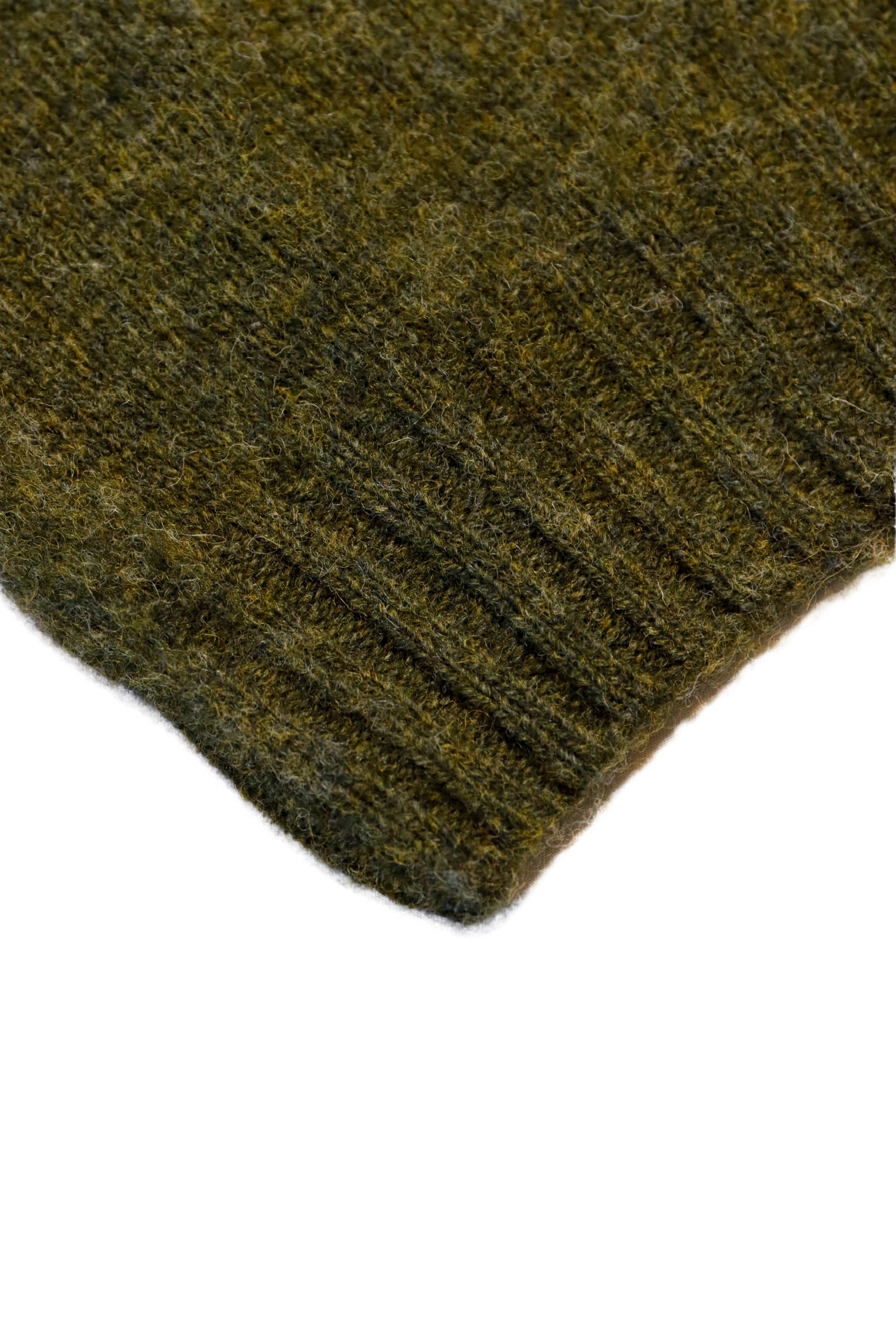 Harley of Scotland - Shaggy Cardigan in Scots Pine