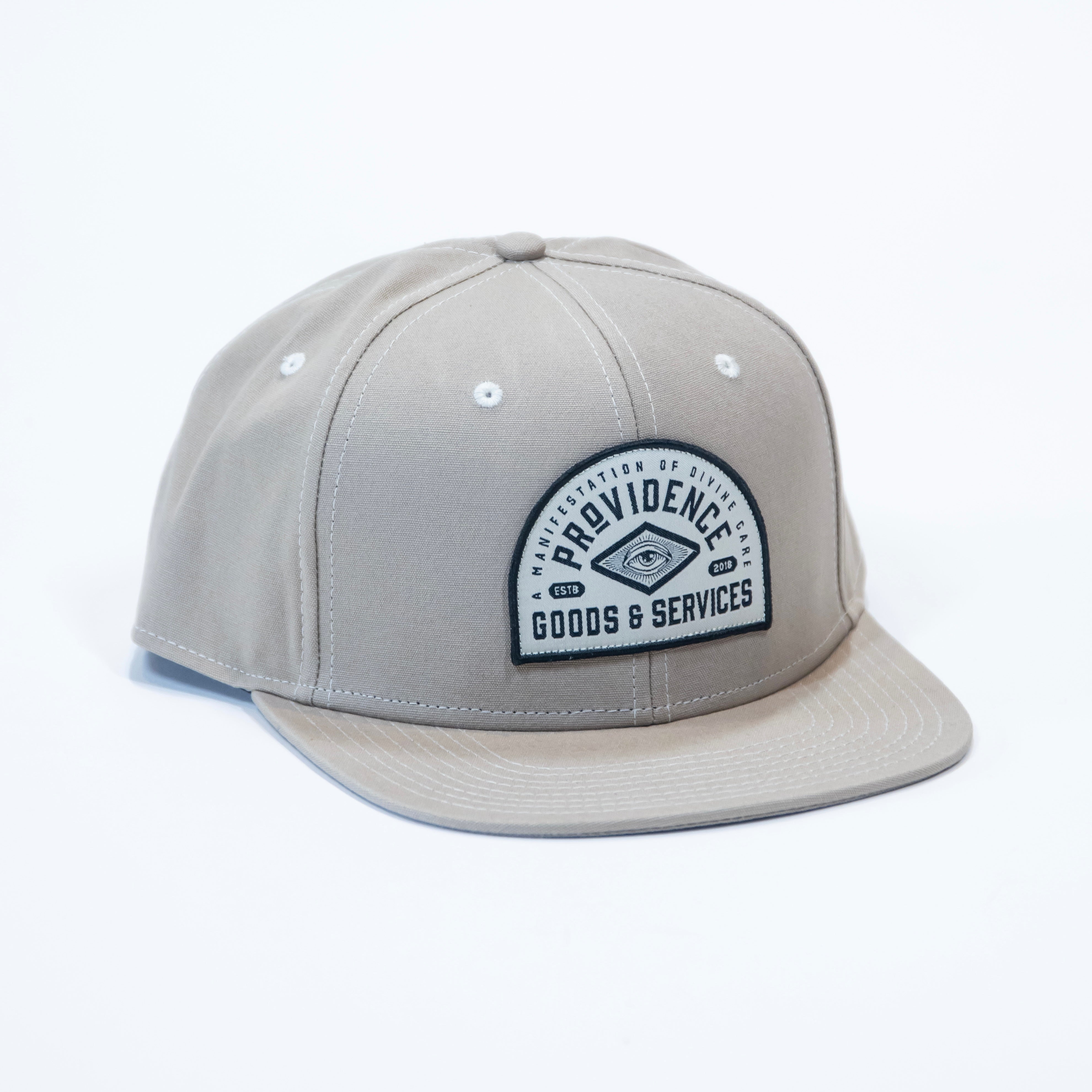 Providence - 8 Year Shop ID Snapback in Pale Khaki