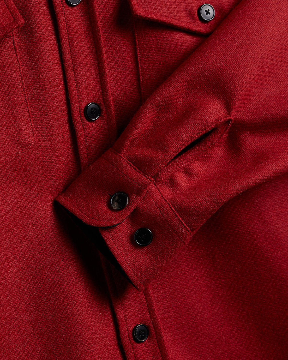Portuguese Flannel - Red Wool Overshirt