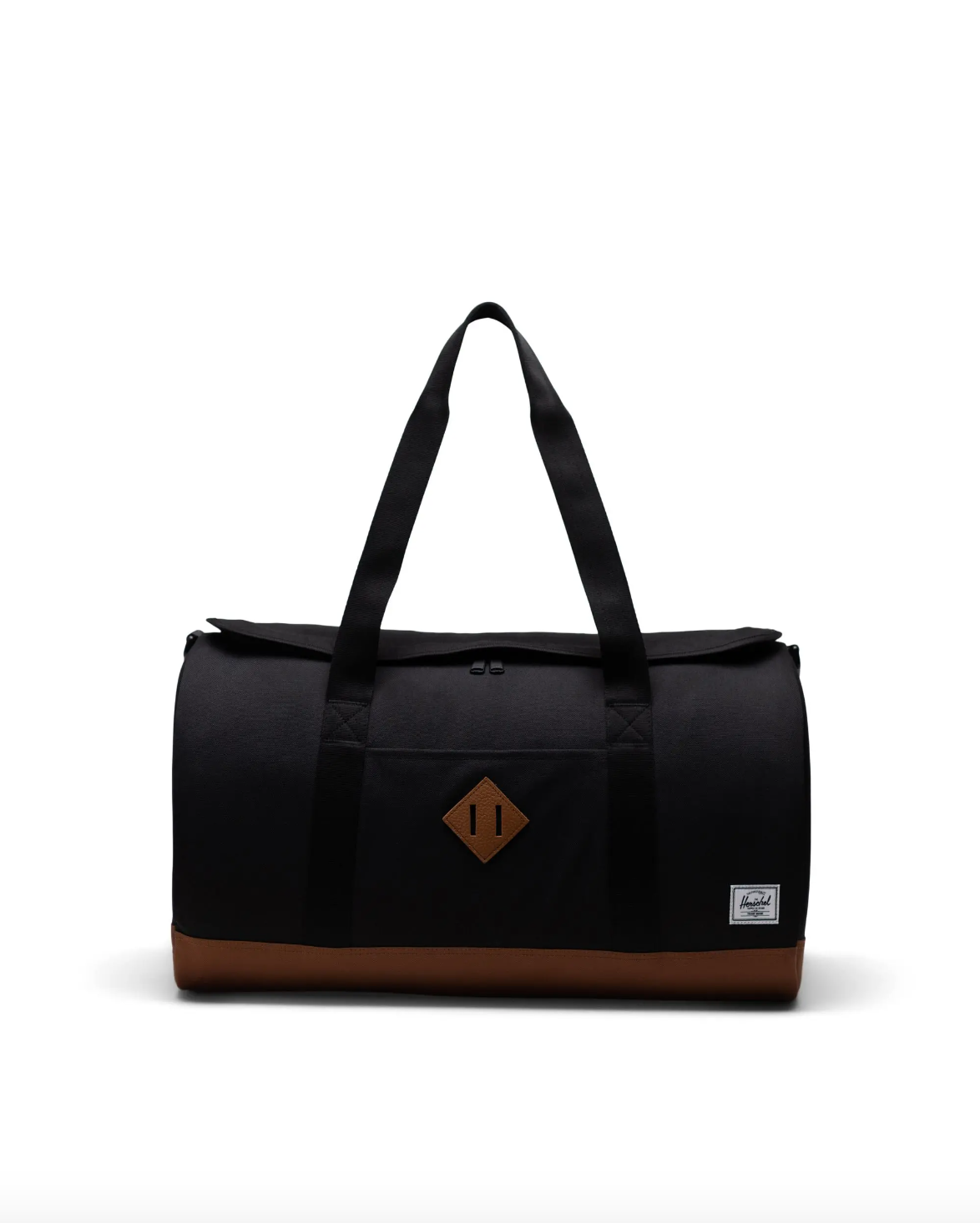 Herschel- Heritage Duffle Black/ Saddle Brown