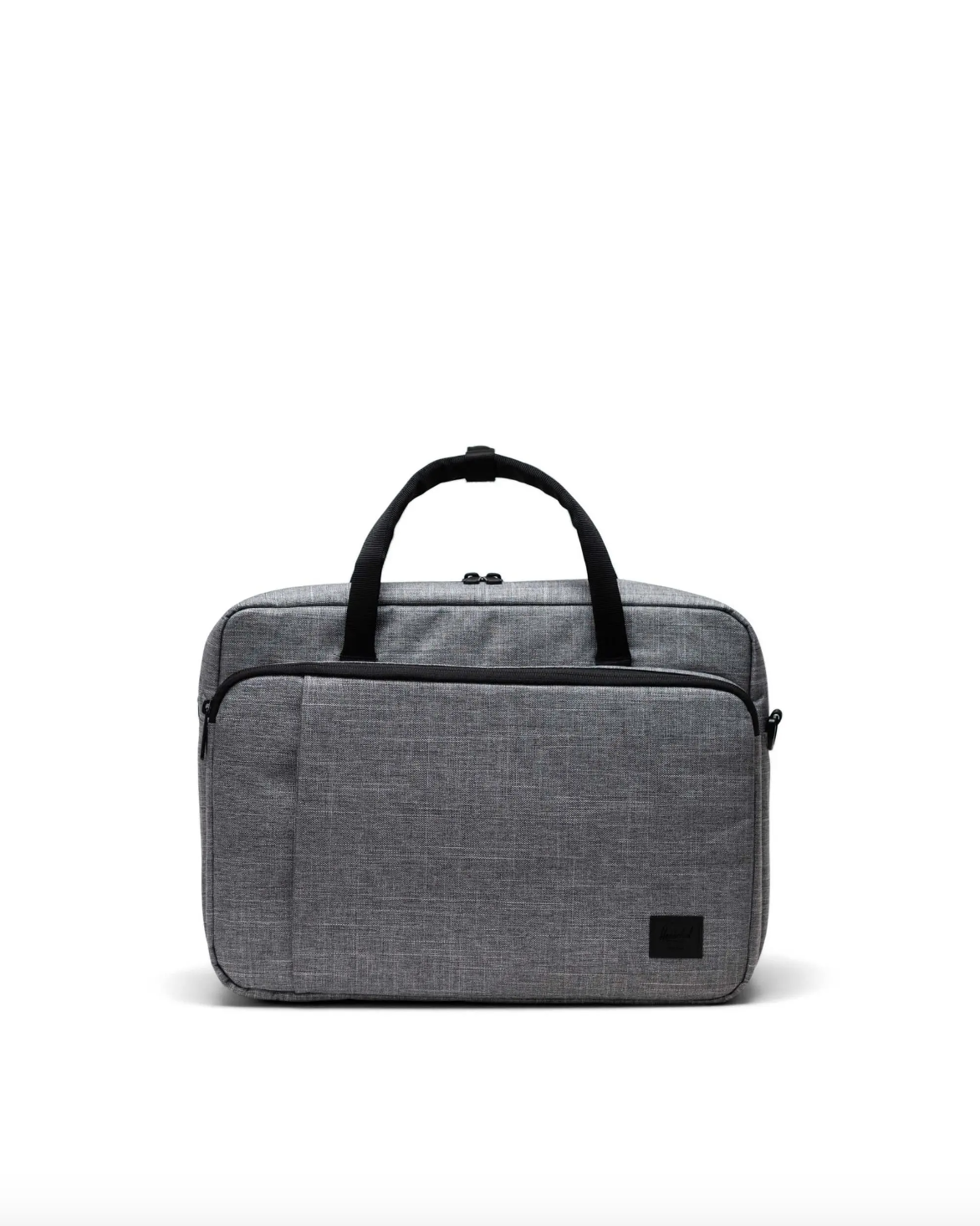 Herschel- Gibson Messenger Tech Raven Crosshatch