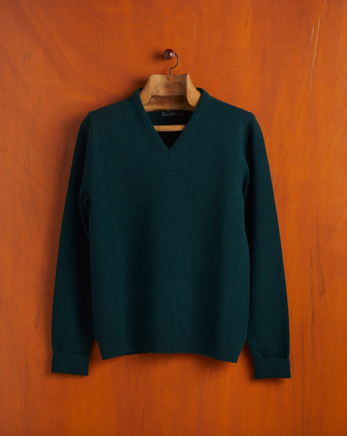 Portuguese Flannel- Extra Fine Merino Wool Sweater Vneck
