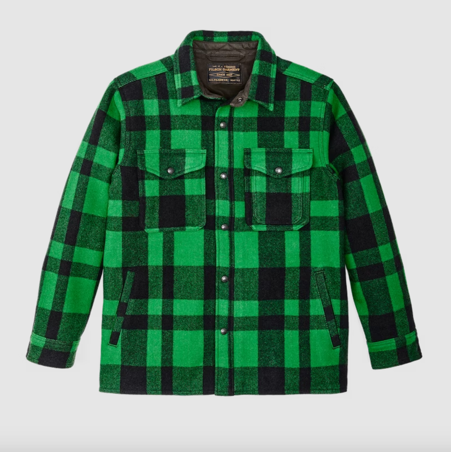 Filson- Lined Mackinaw Jac-Shirt