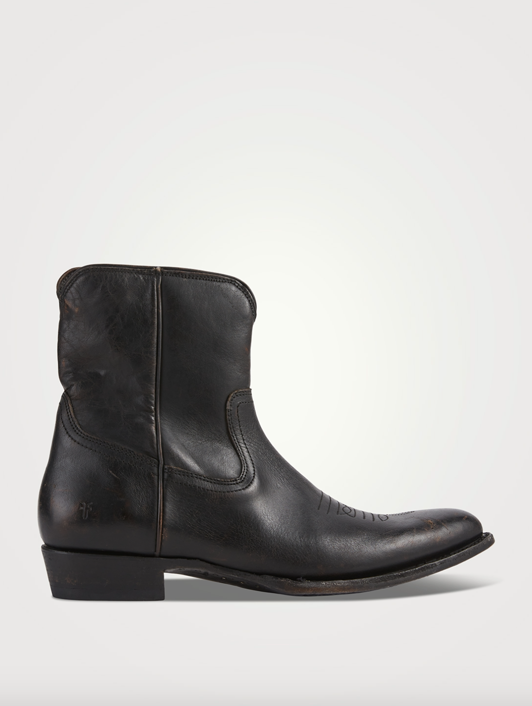 Frye Austin Leather Boots with Zip
