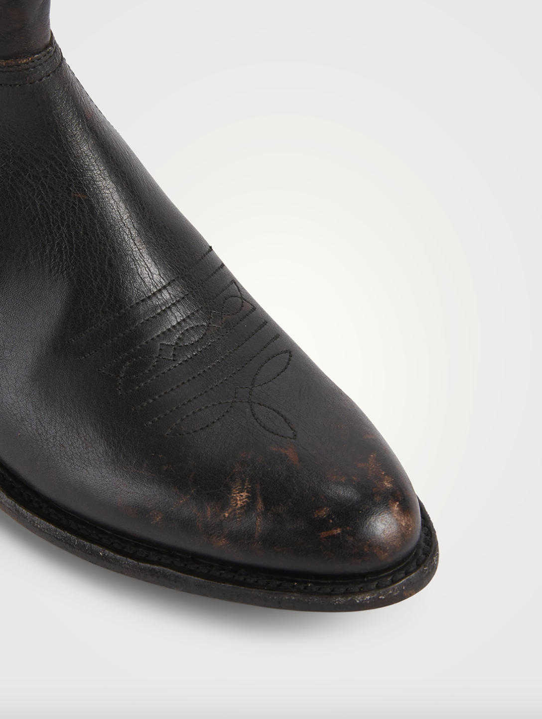 Frye- Austin Leather Boots with Zip