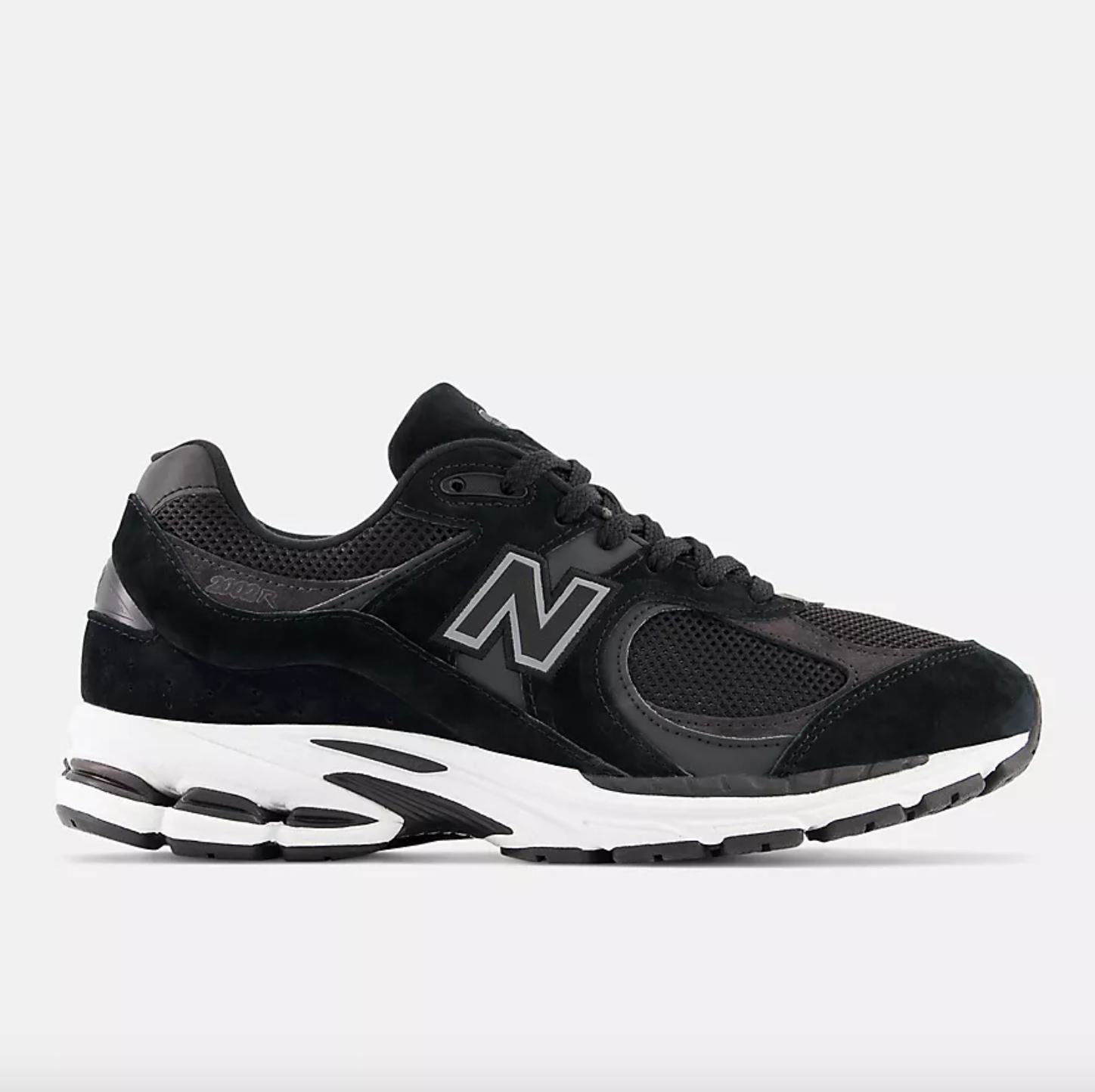 New Balance- 2002r Black with phantom and gunmetal
