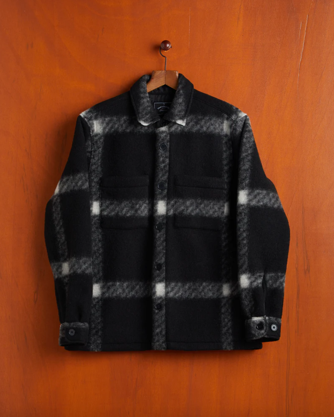 Portuguese Flannel- Plaid Fleece Overshirt