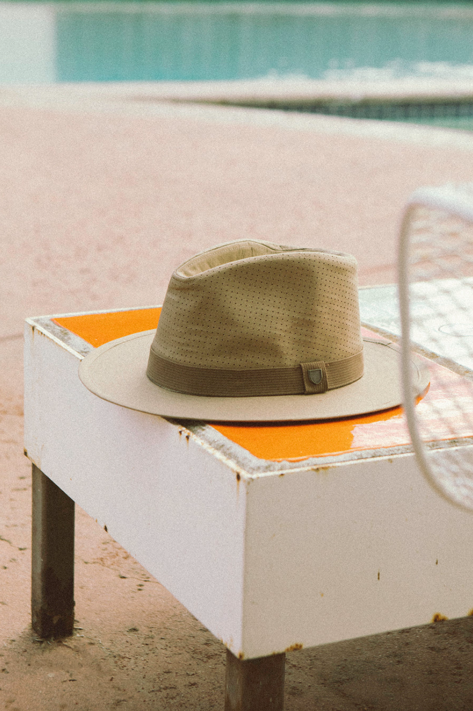 Brixton- Messer CoolMax Fedora Khaki