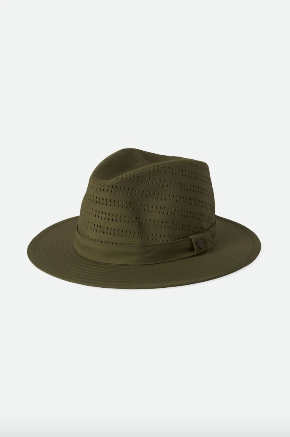 Brixton- Messer CoolMax Fedora Olive Surplus