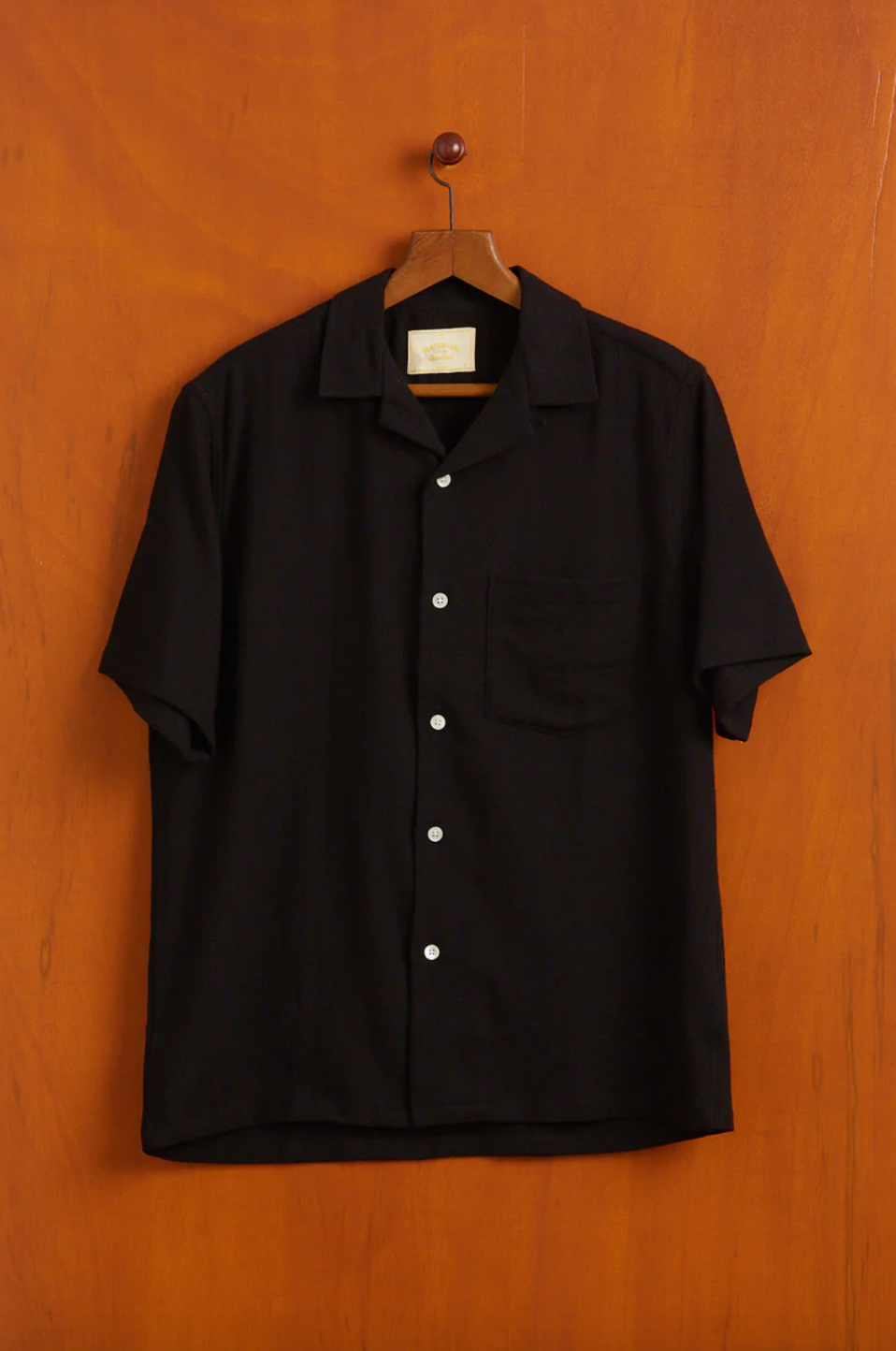 Portuguese Flannel- Pique Black