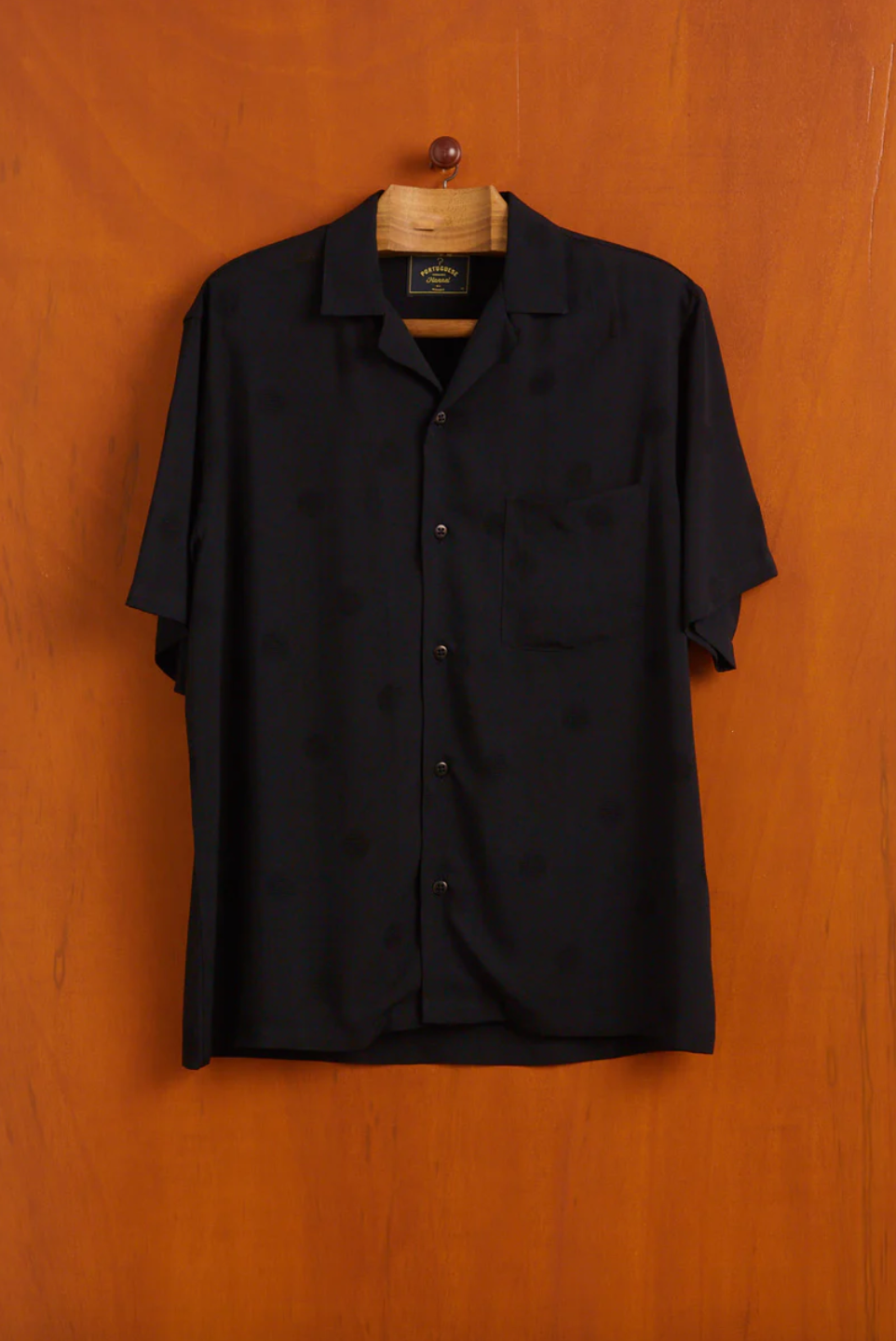Portuguese Flannel- Modal Dots Black