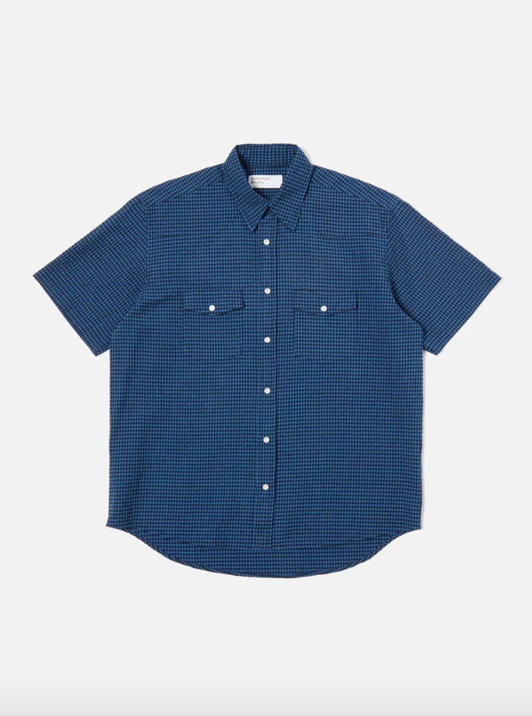 Universal Works- Western Garage Shirt Navy