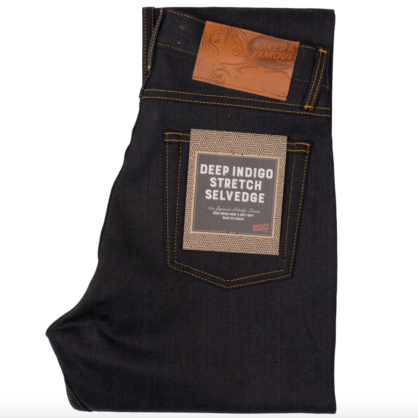 Naked & Famous- True Guy Deep Indigo Stretch Selvedge
