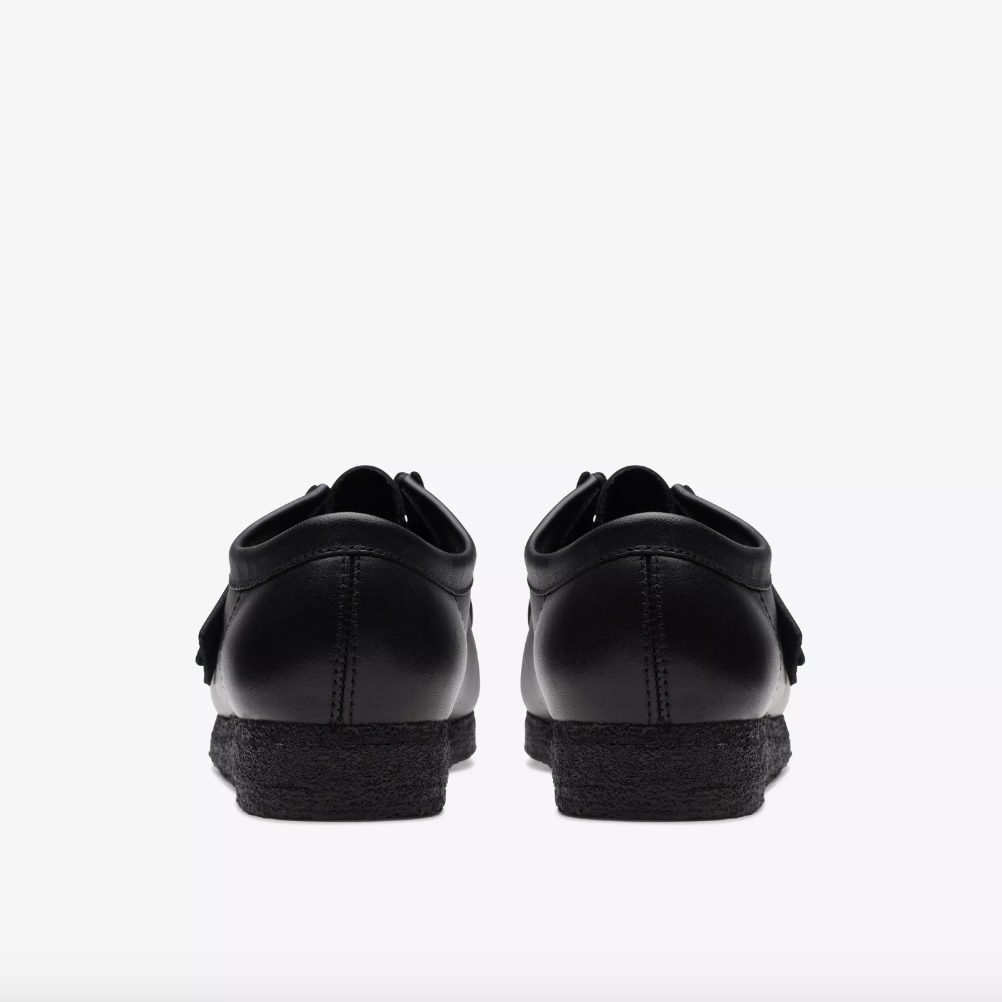 Clarks- Wallabee Black Leather