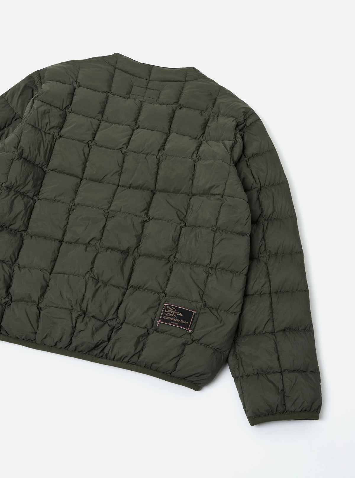 Universal Works - Down Cardigan in Olive