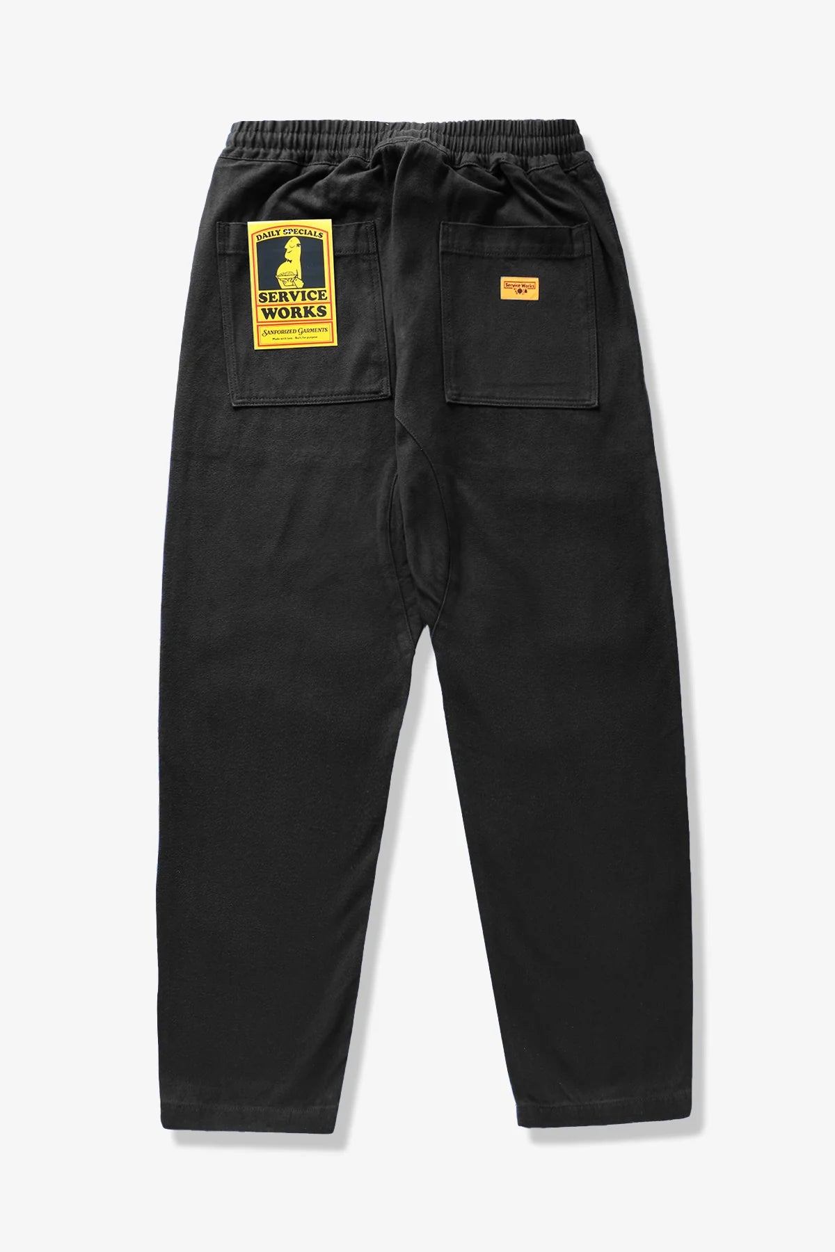 Service Works - Moleskin Chef Pants in Black