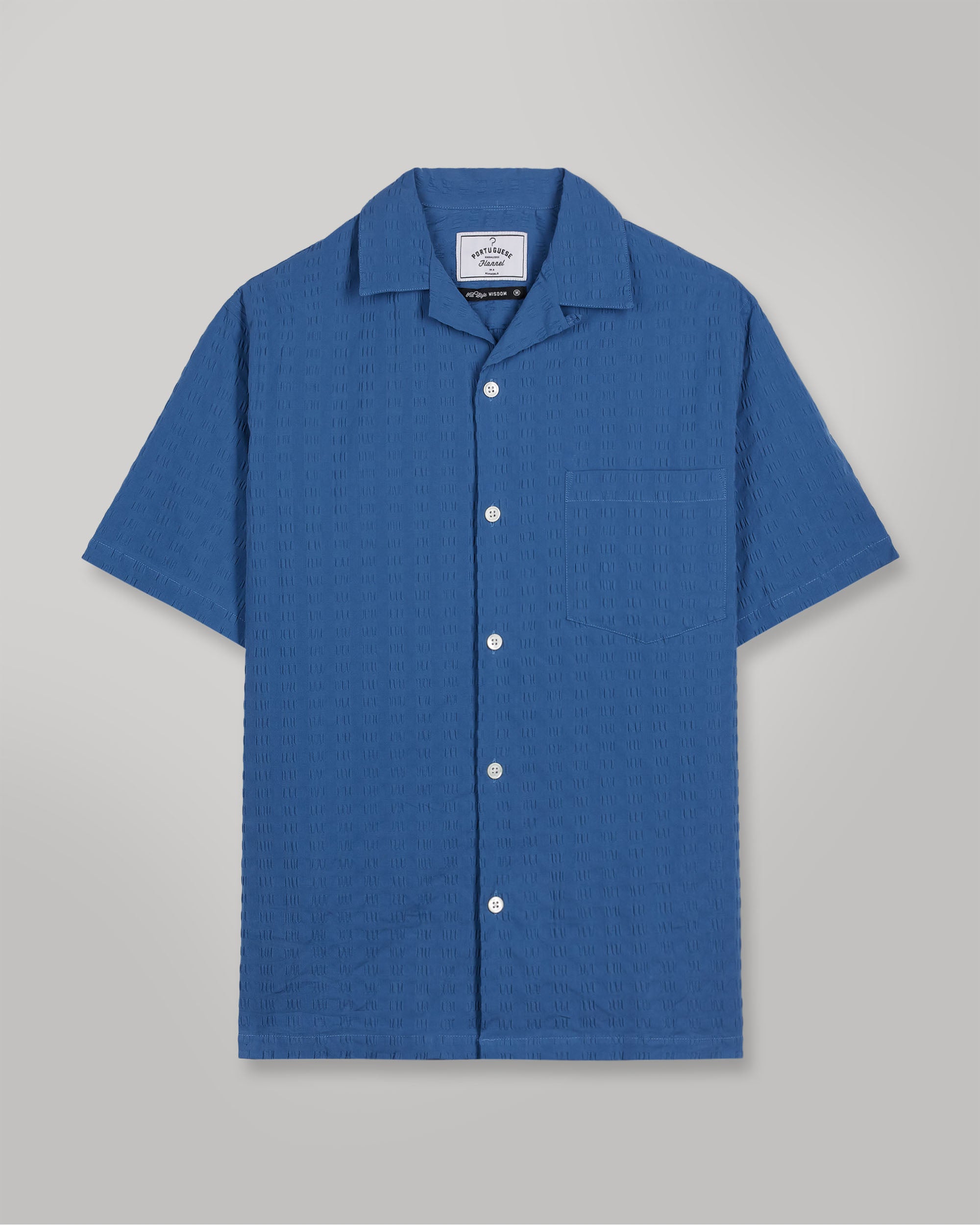 Portuguese Flannel- Big Square Seersucker