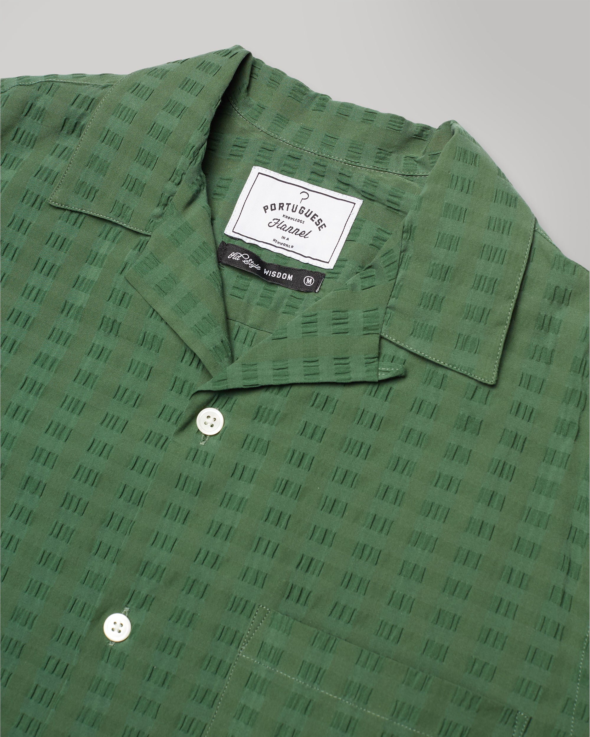 Portuguese Flannel- Big Square Seersucker