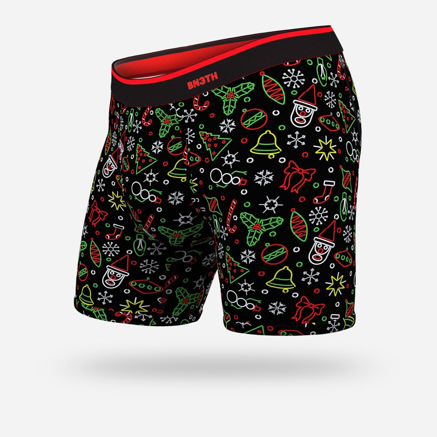 Bn3th- Classic Boxer Neon Christmas