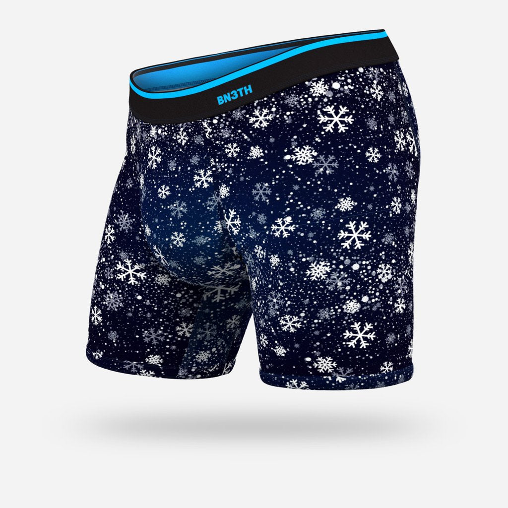 Bn3th- Classic Boxer Snowfall Print
