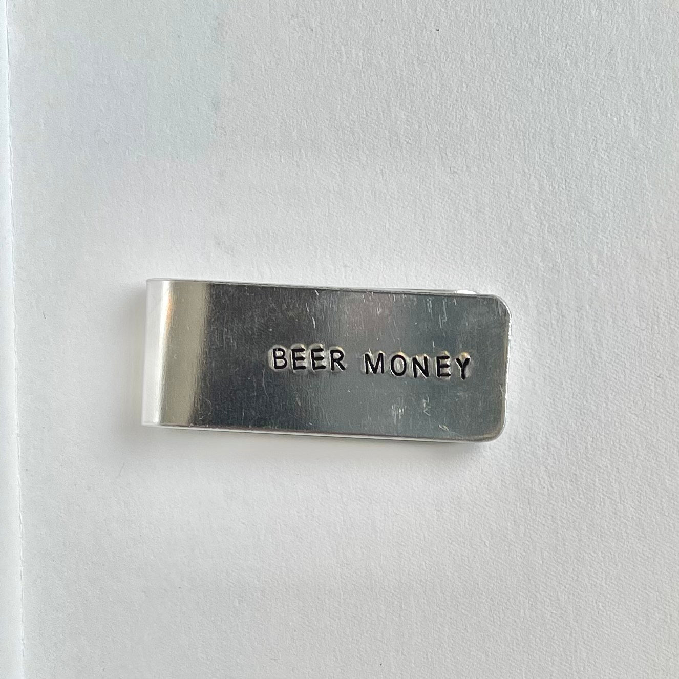 Beer Money Money Clip