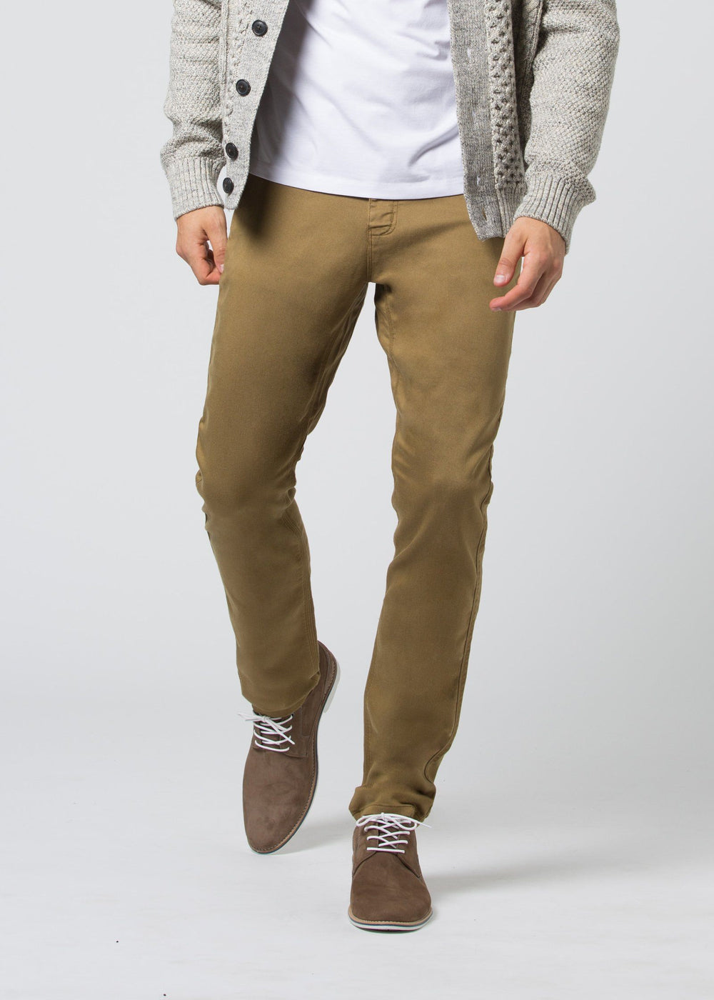 Duer No Sweat Relaxed Taper Tobacco