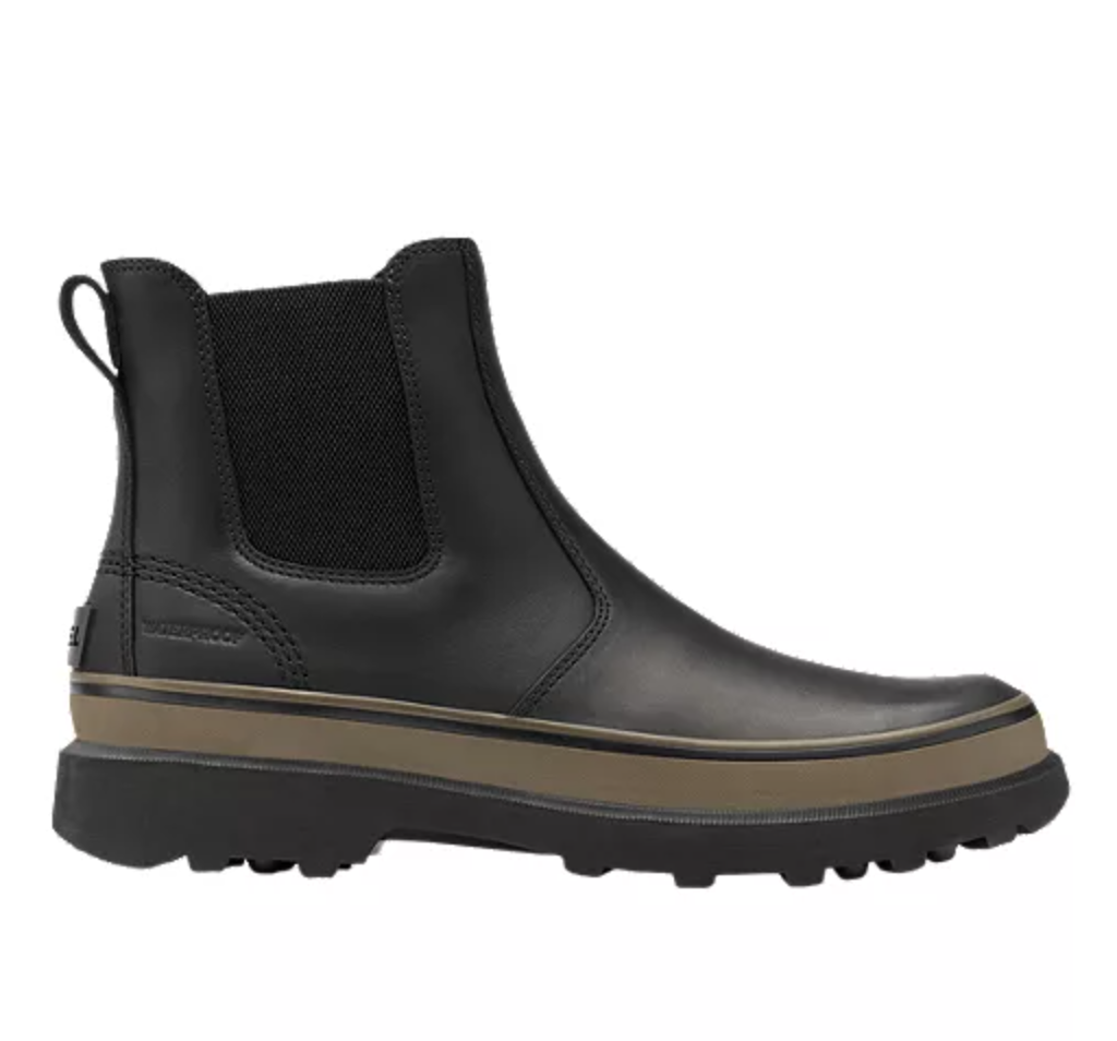 Sorel- Caribou Chelsea Black/Mud