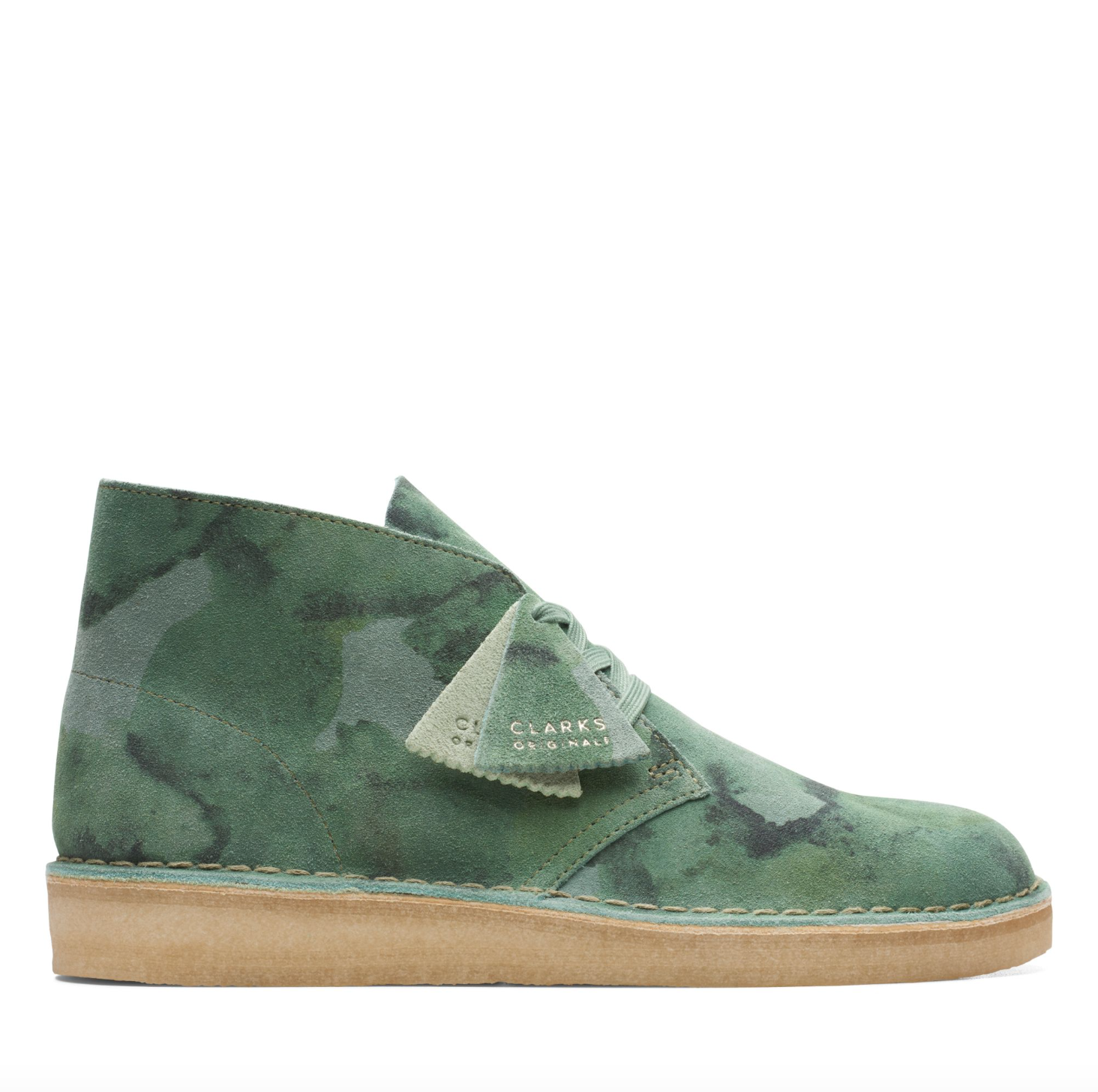 Clarks Desert Coal Green Camo
