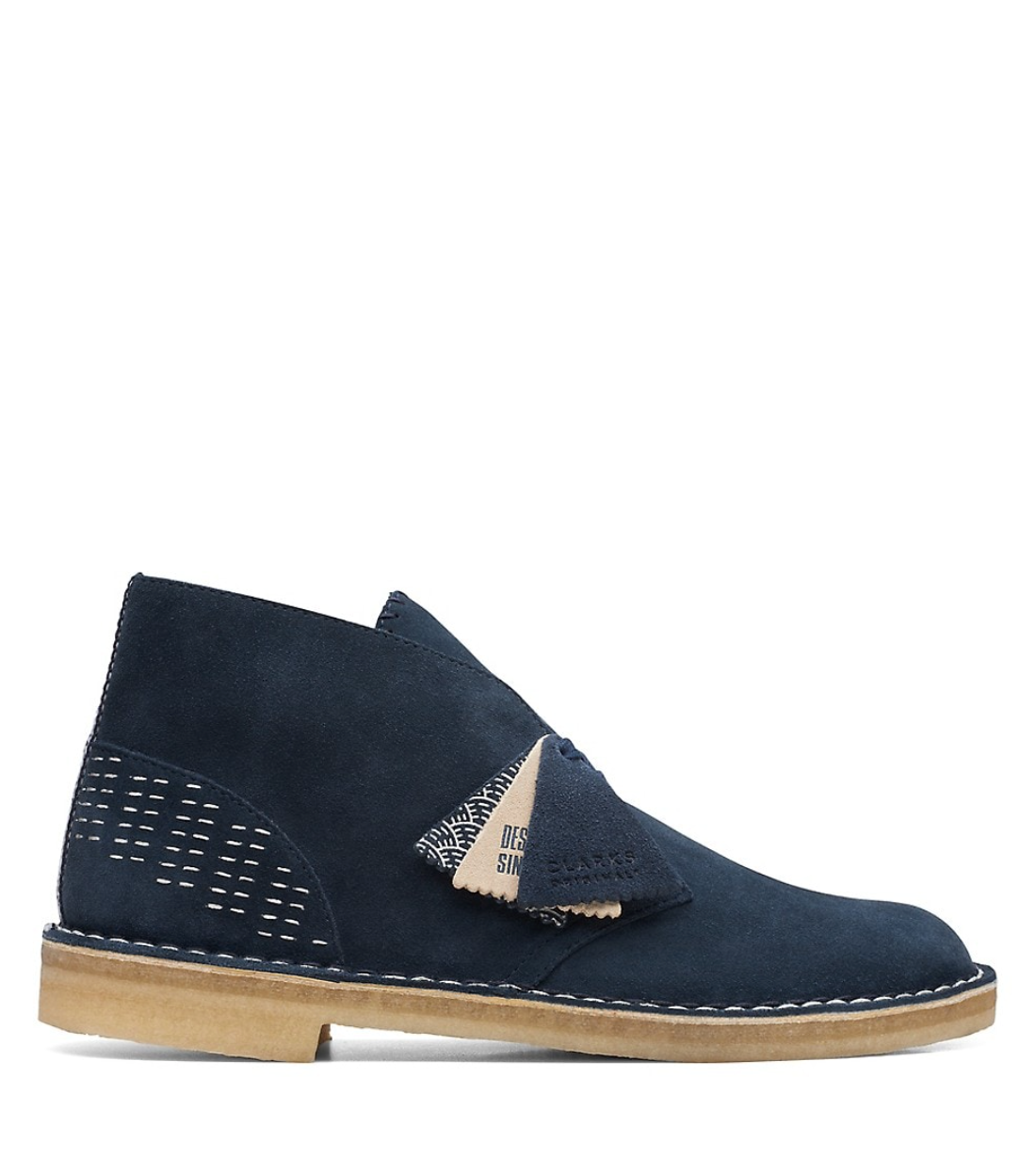 Clarks Desert Boot Navy Shashiko