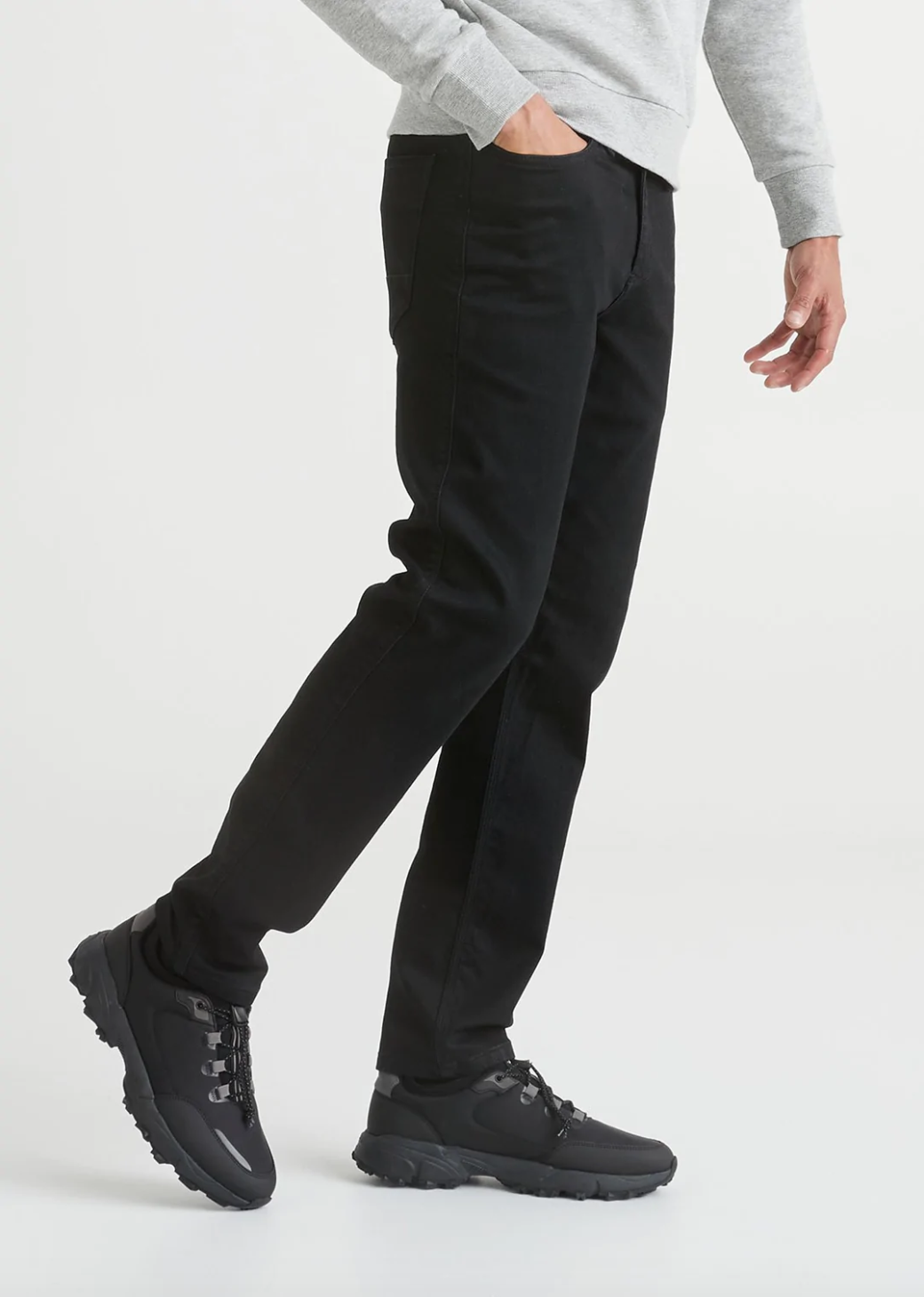 Duer- Fireside Denim Slim Black