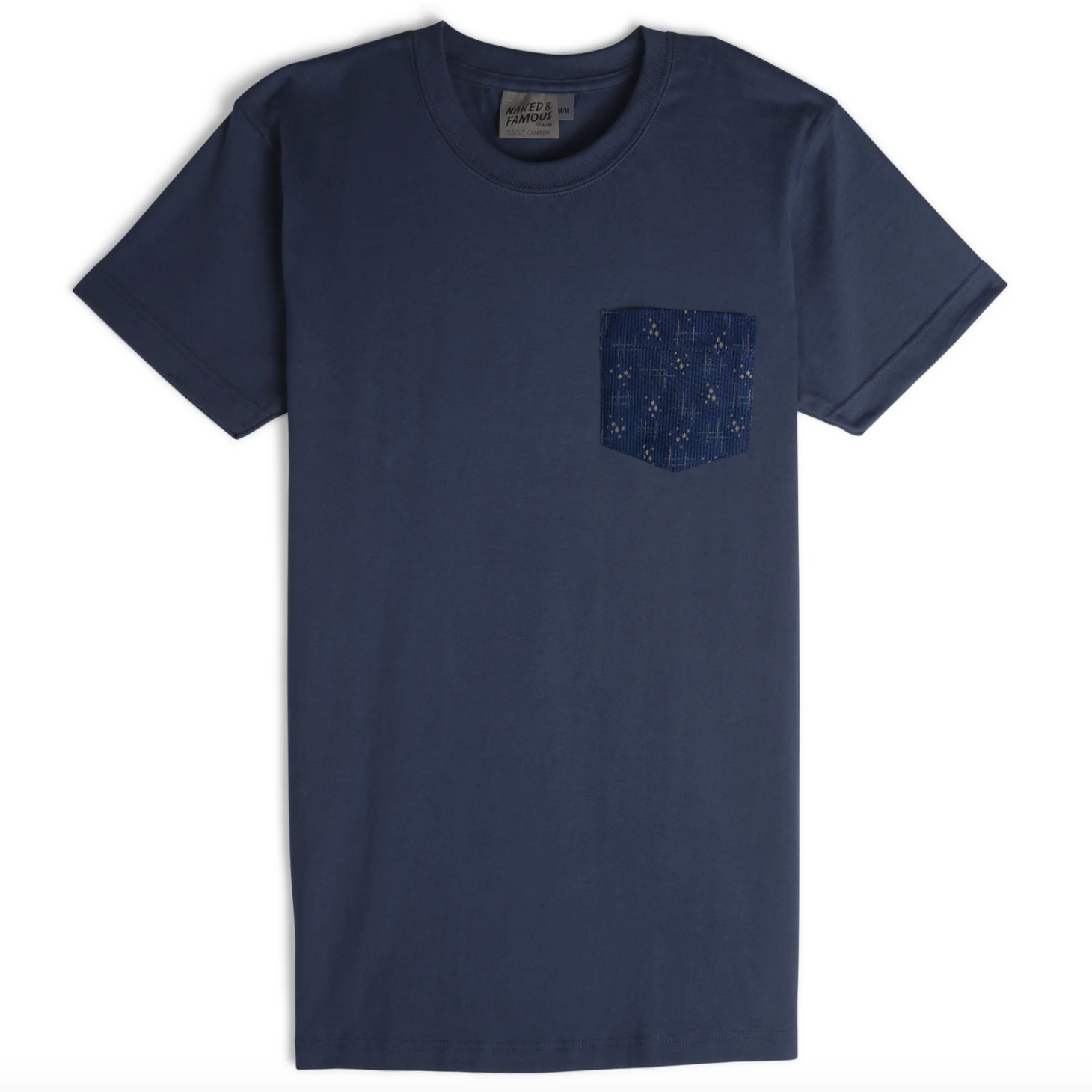 Naked & Famous- Pocket Tee Vintage Dobby
