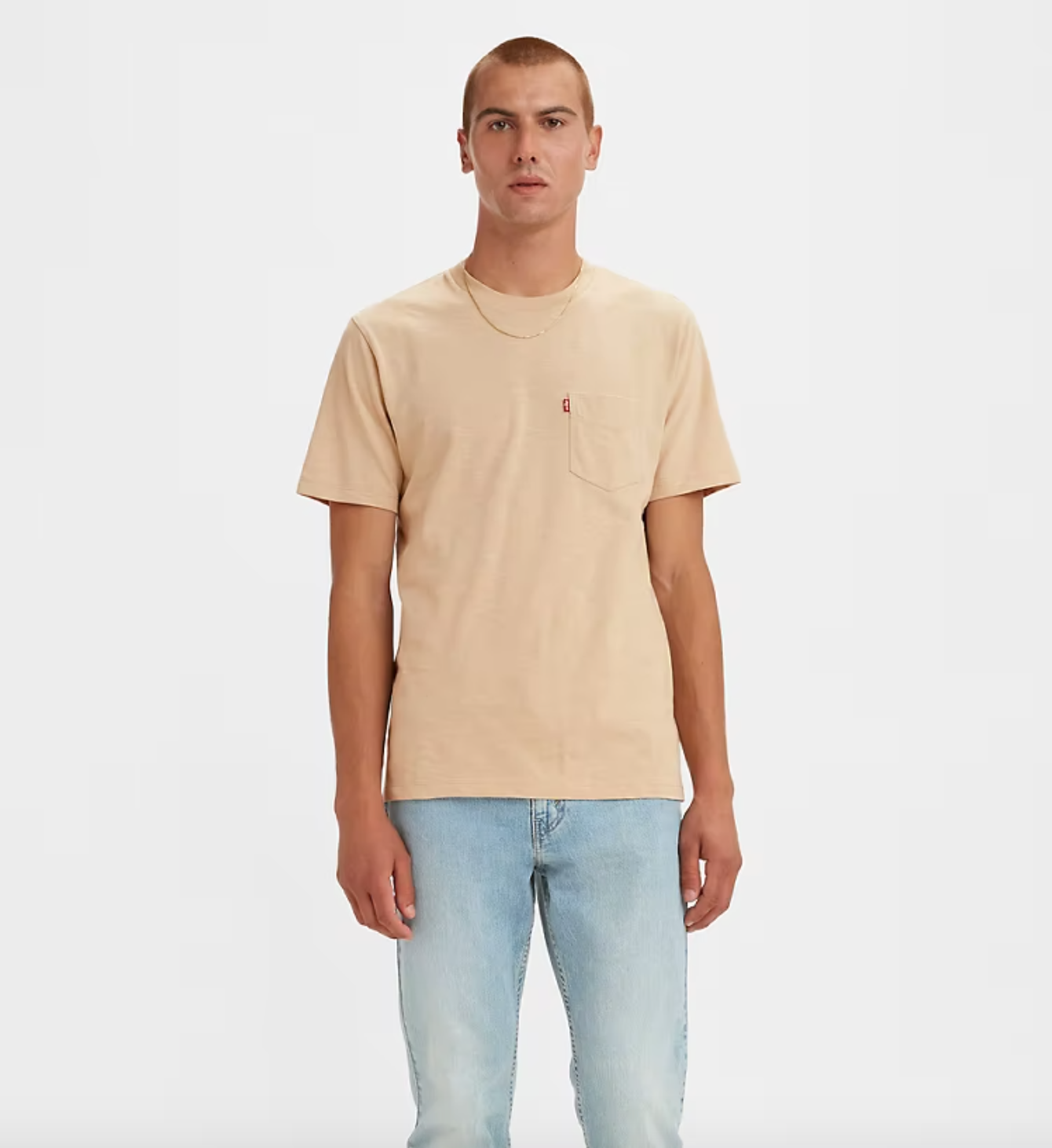 Levi's- Classic Pocket Tee Peachskin