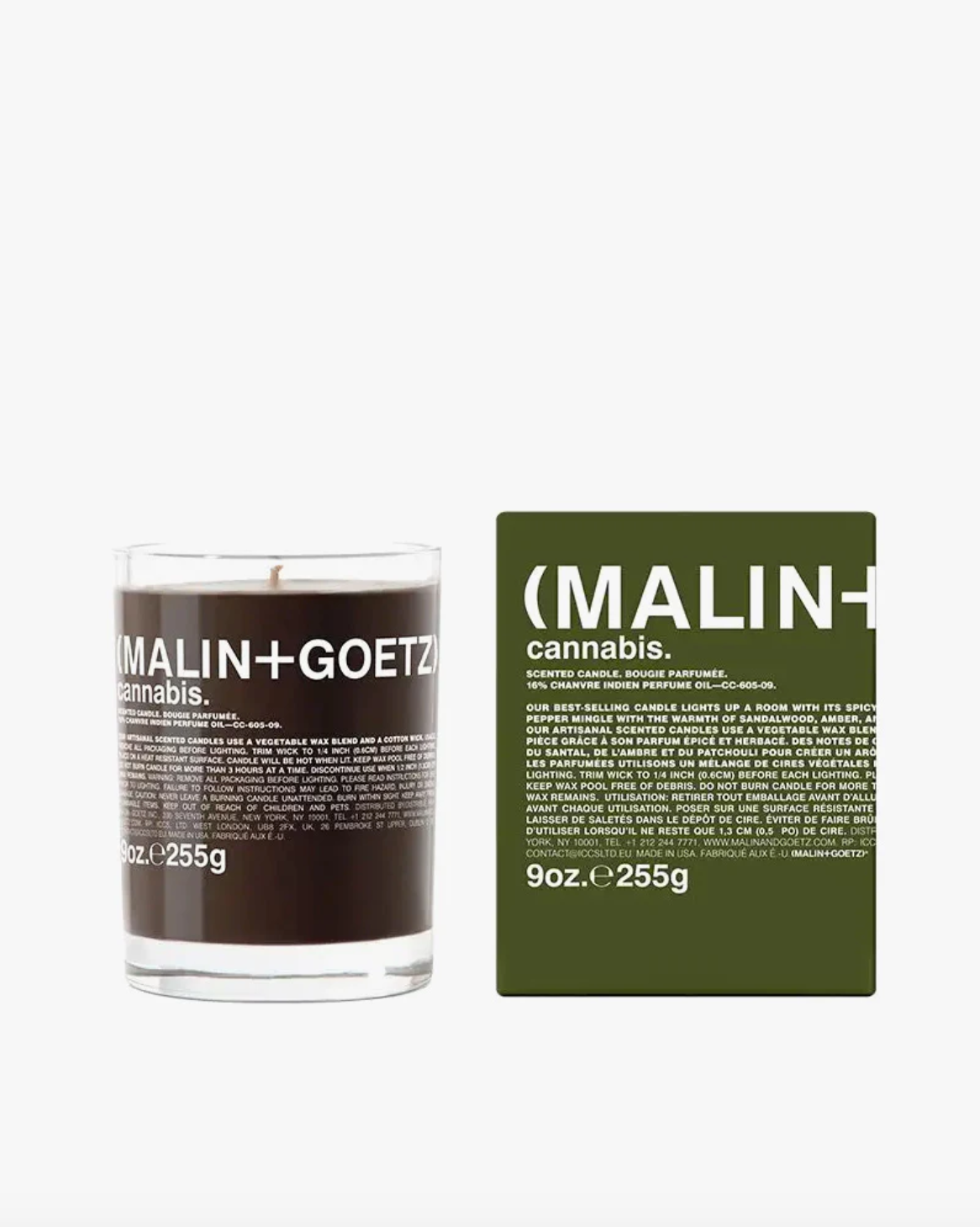 Malin + Goetz- Candle Cannabis